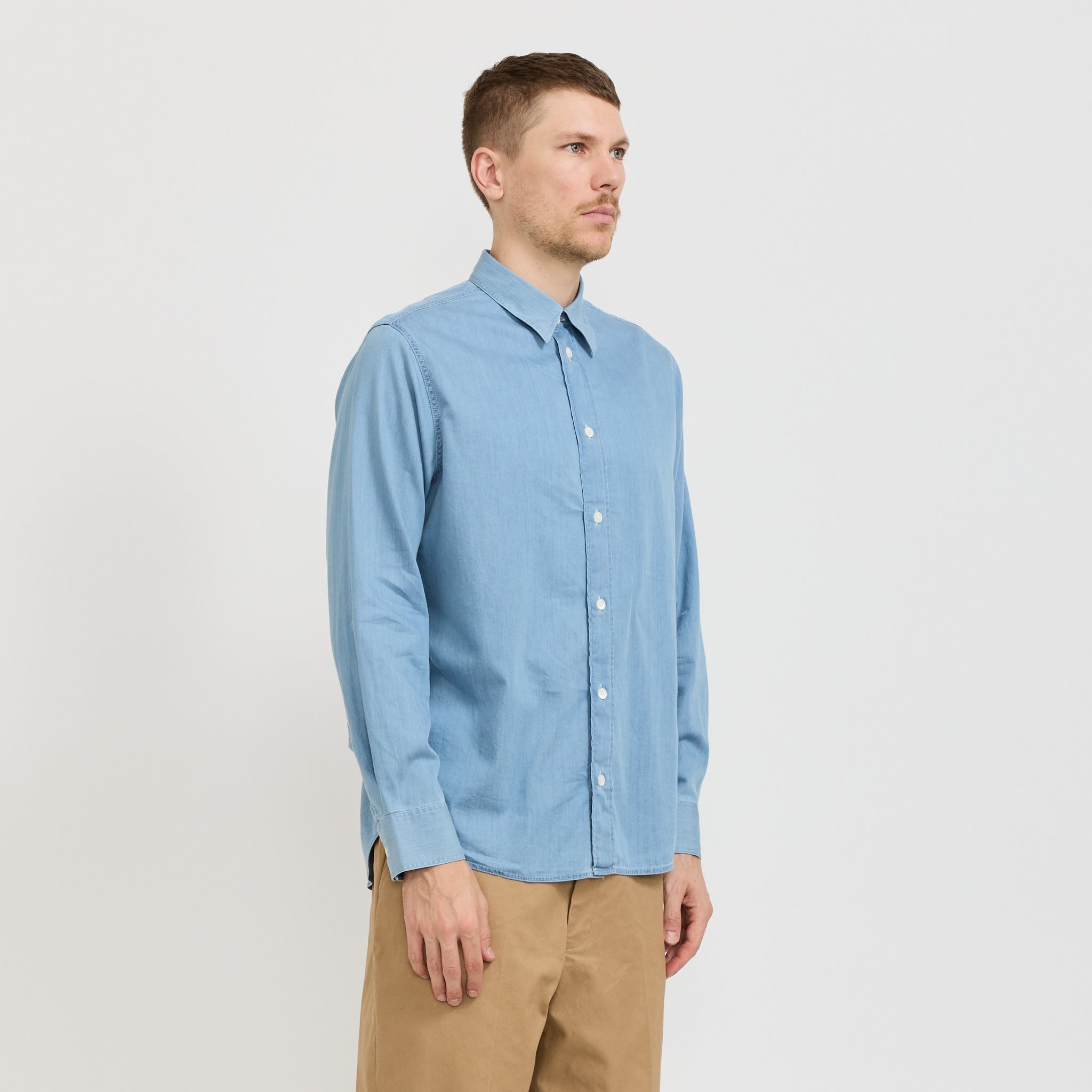 Colby Shirt 5765 Bleach Indigo