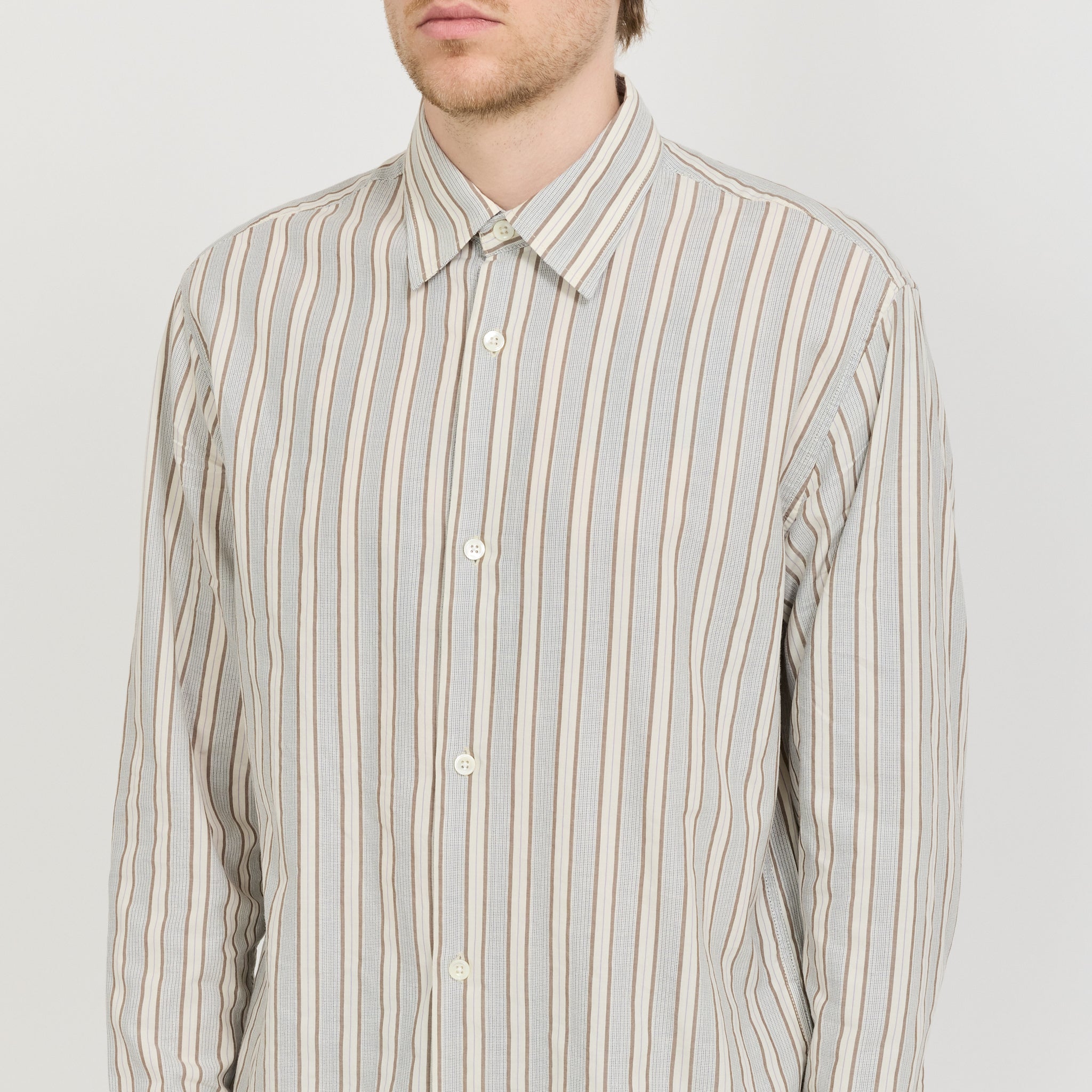 Freddy Shirt Brown Stripe