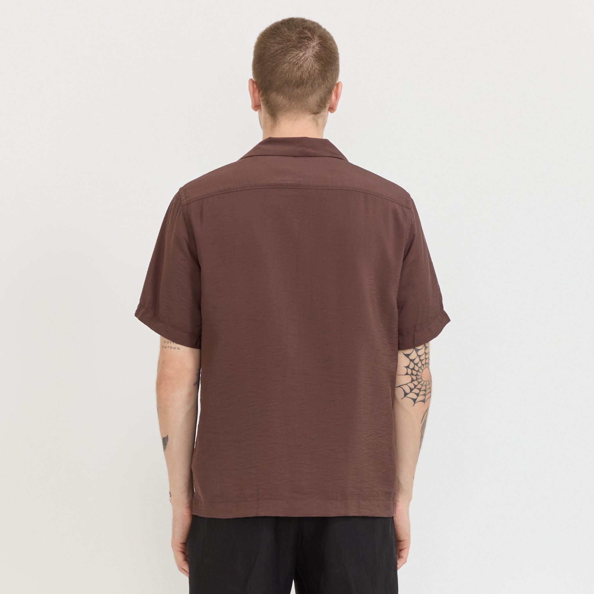 Hank SS Shirt Coffee