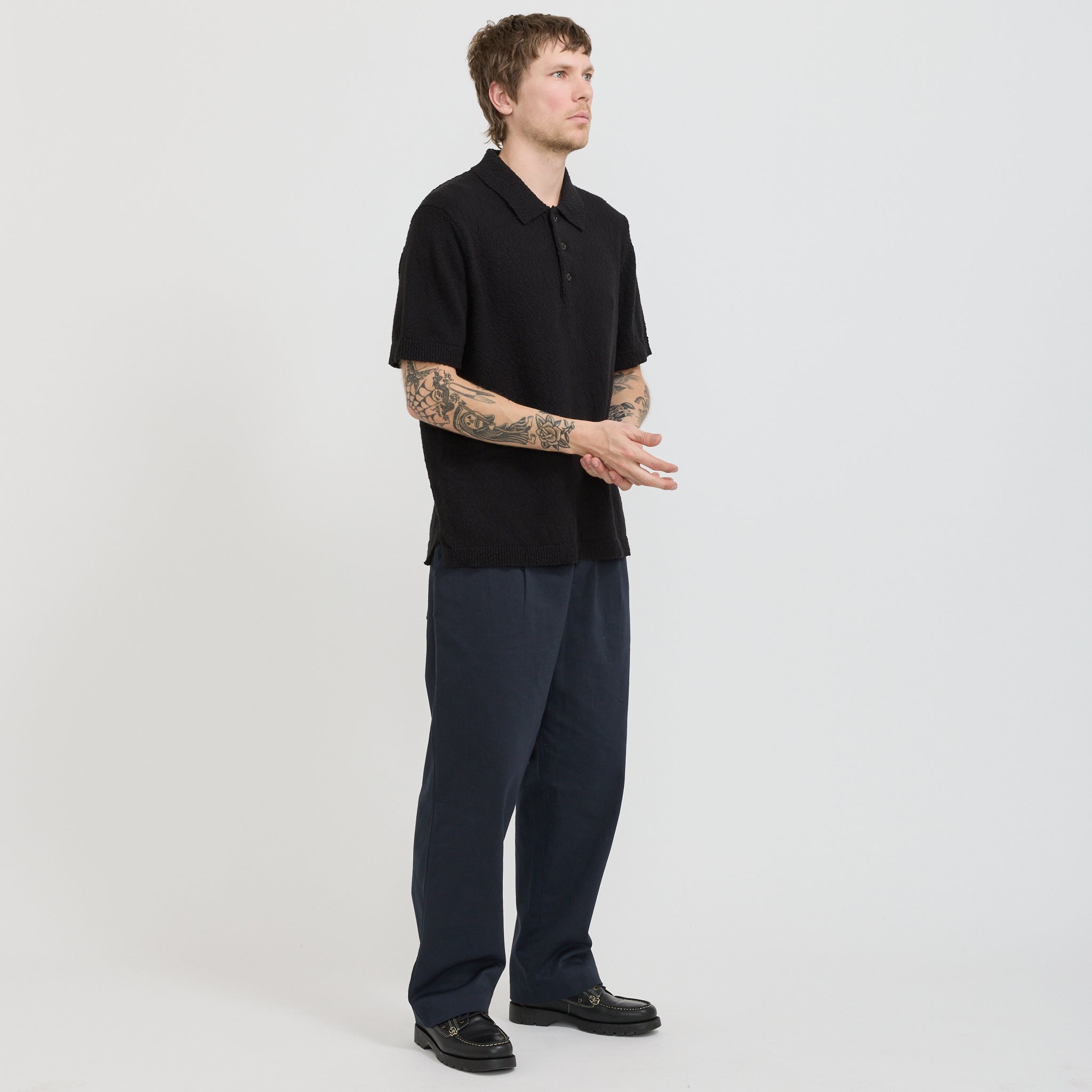 Randy SS Polo 6690 Black
