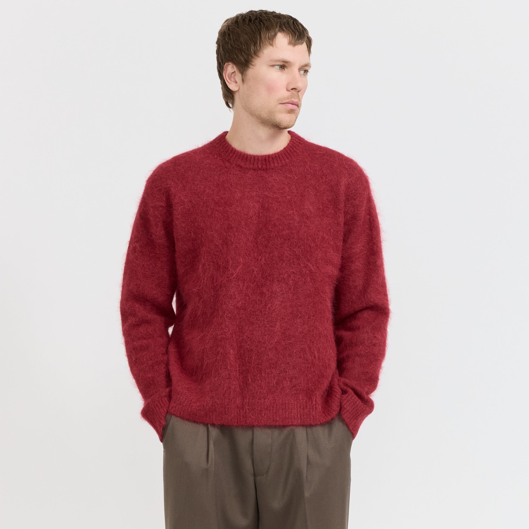Russell Crew Cranberry