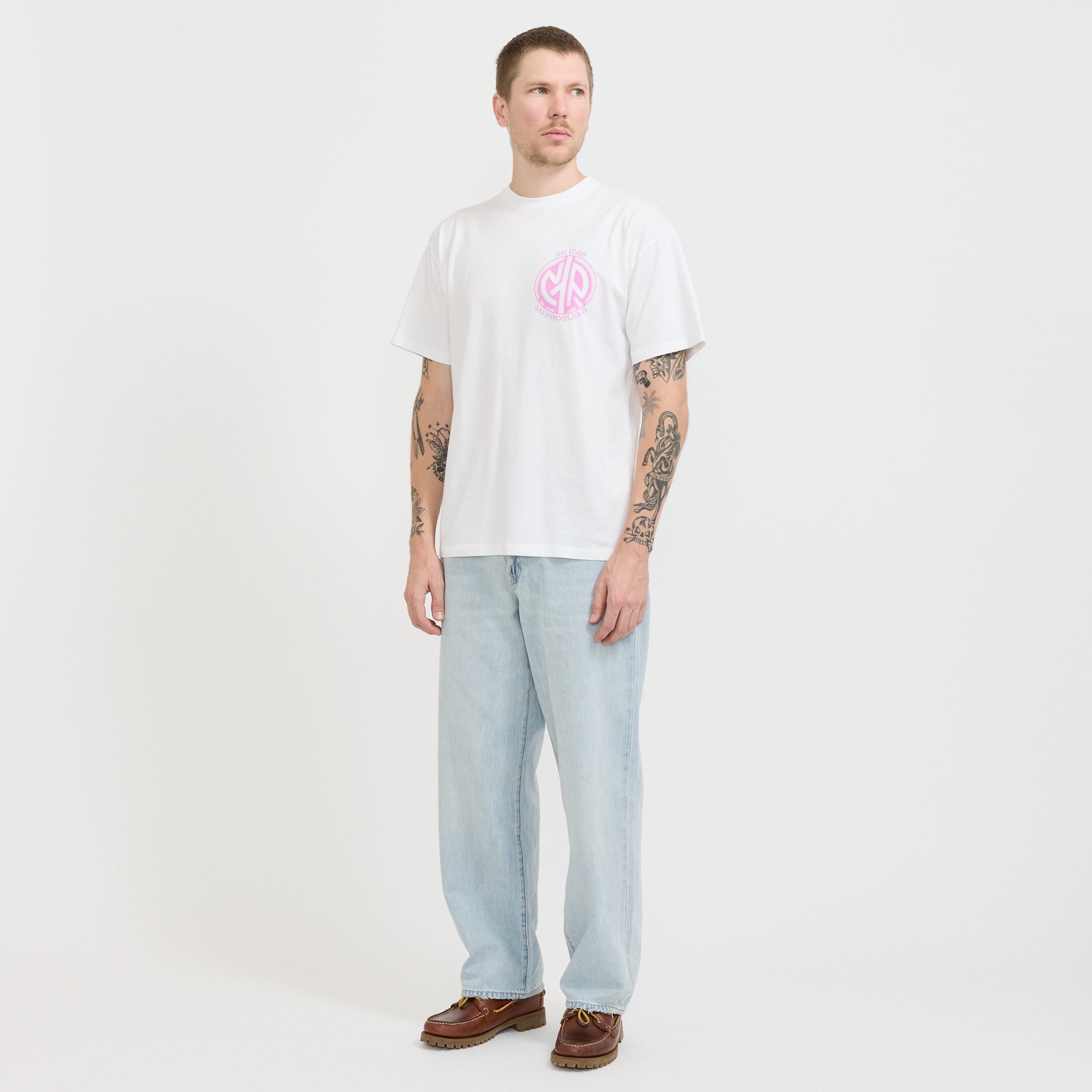 No Problemo | No War SS Tee White | Maplestore