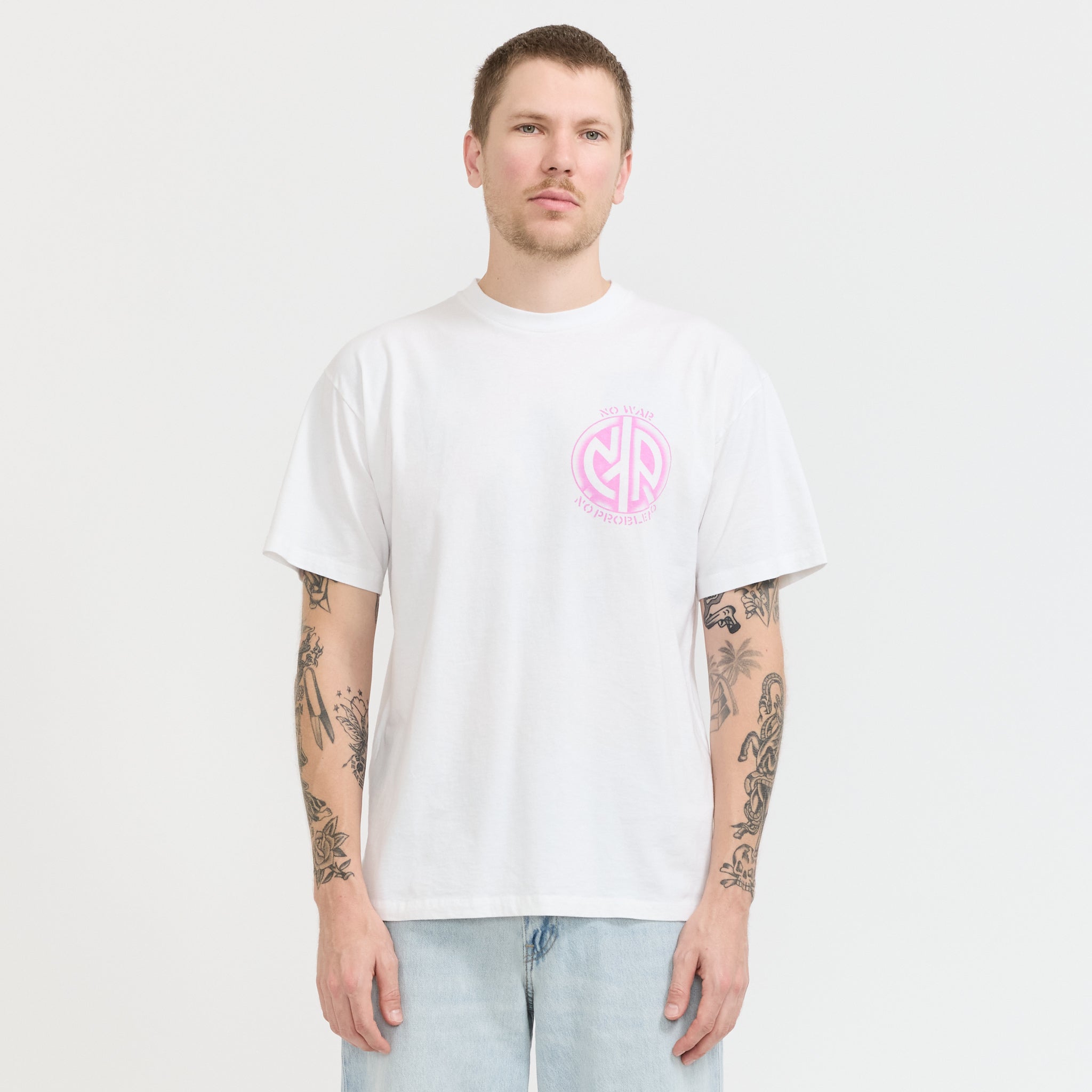 No Problemo | No War SS Tee White | Maplestore