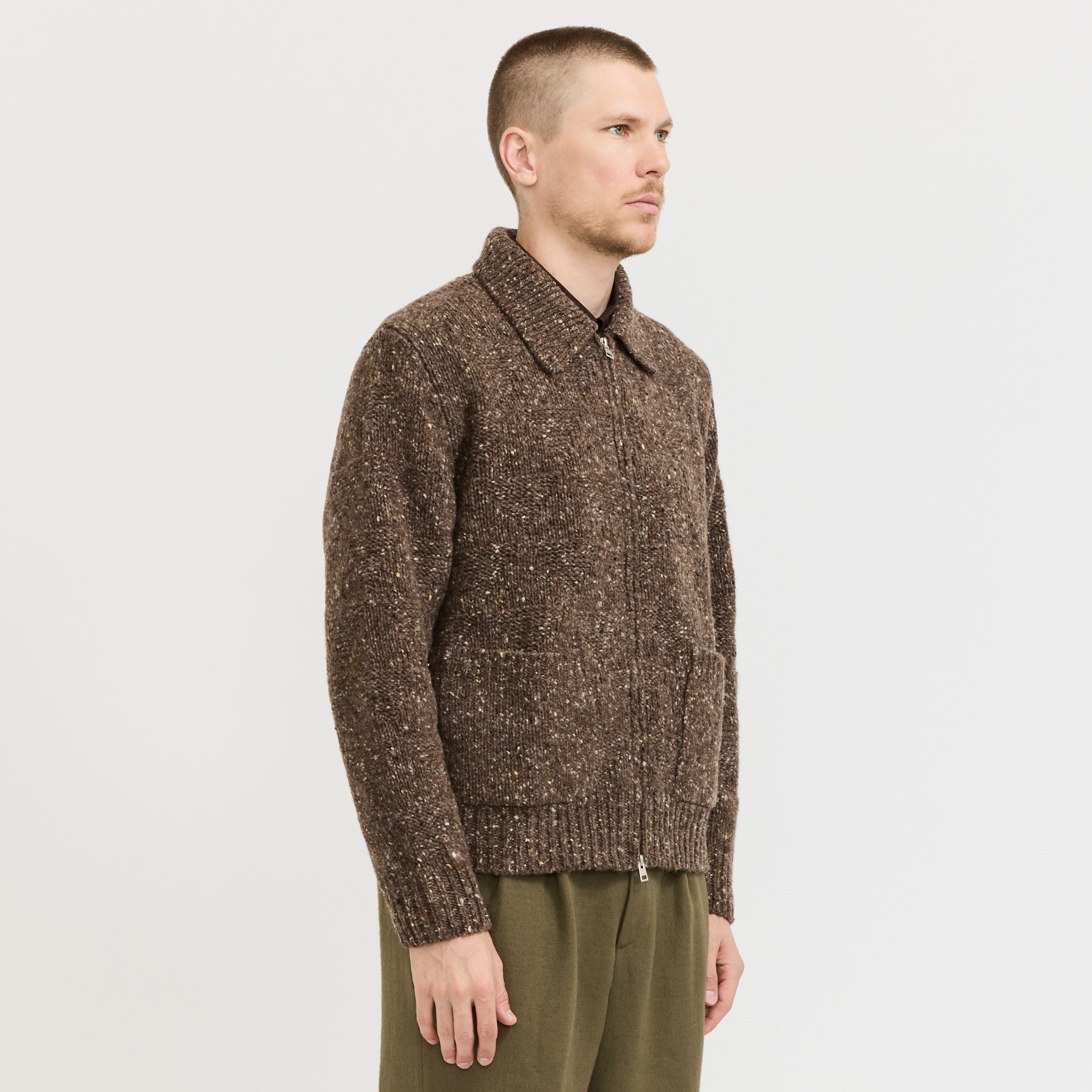 Erik Donegal Diamond Jacket Seal Brown