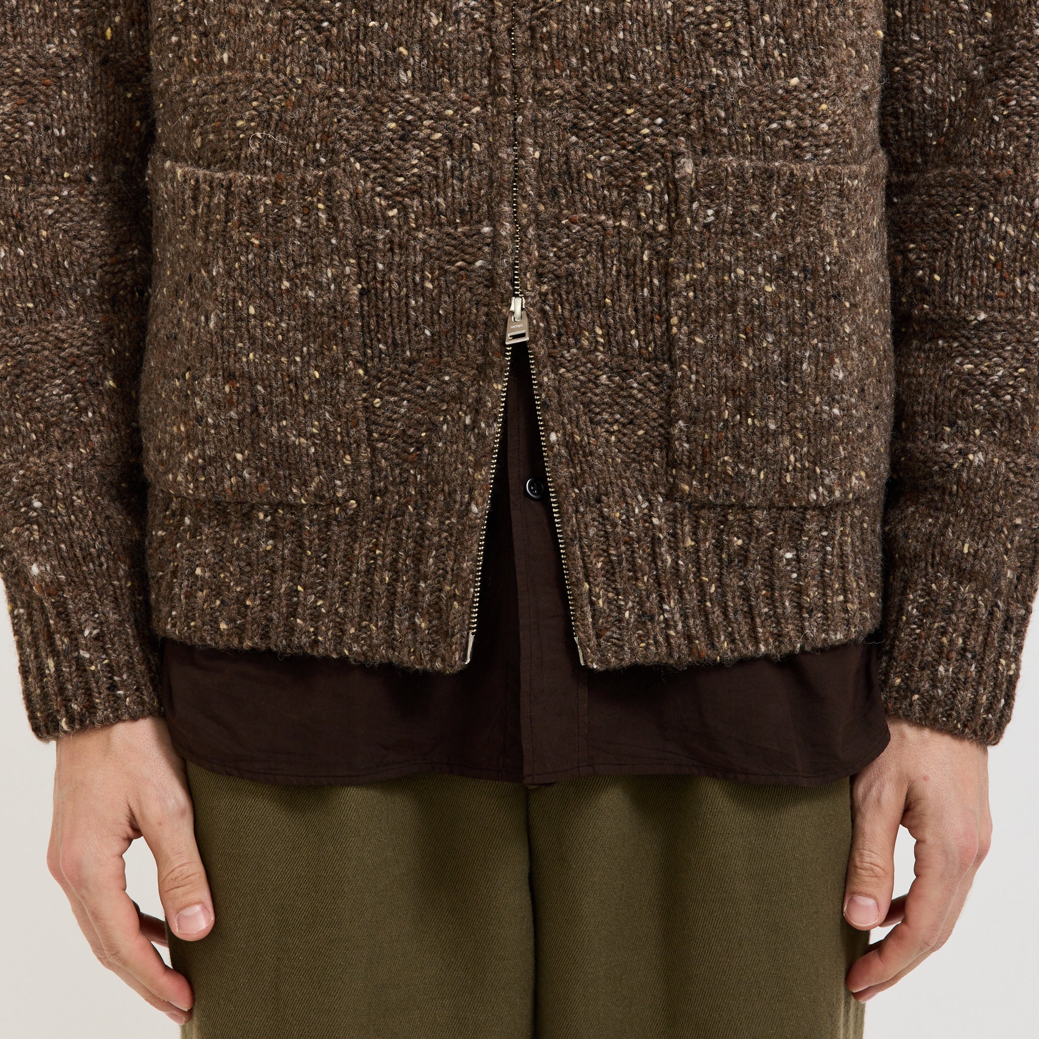 Erik Donegal Diamond Jacket Seal Brown
