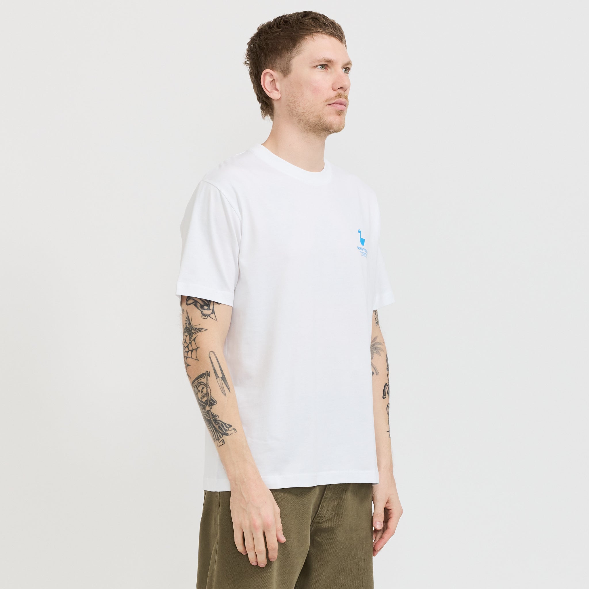 Johannes Organic The Lakes Print T-Shirt White