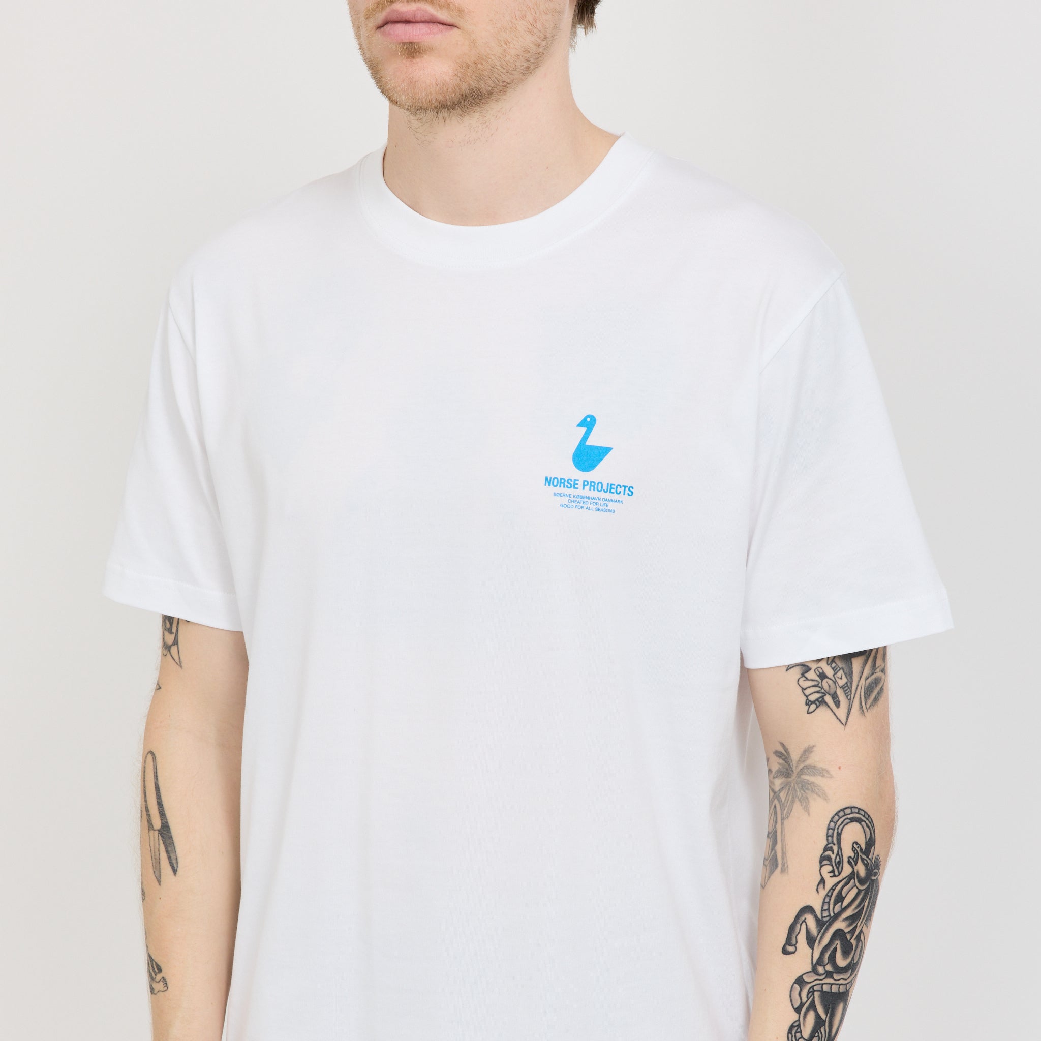 Johannes Organic The Lakes Print T-Shirt White
