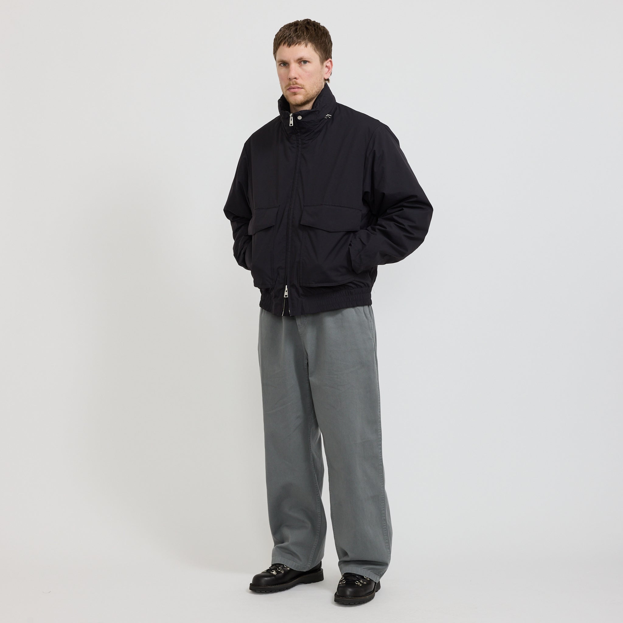 Kastrup Gore-Tex Windstopper Bomber Jacket Black