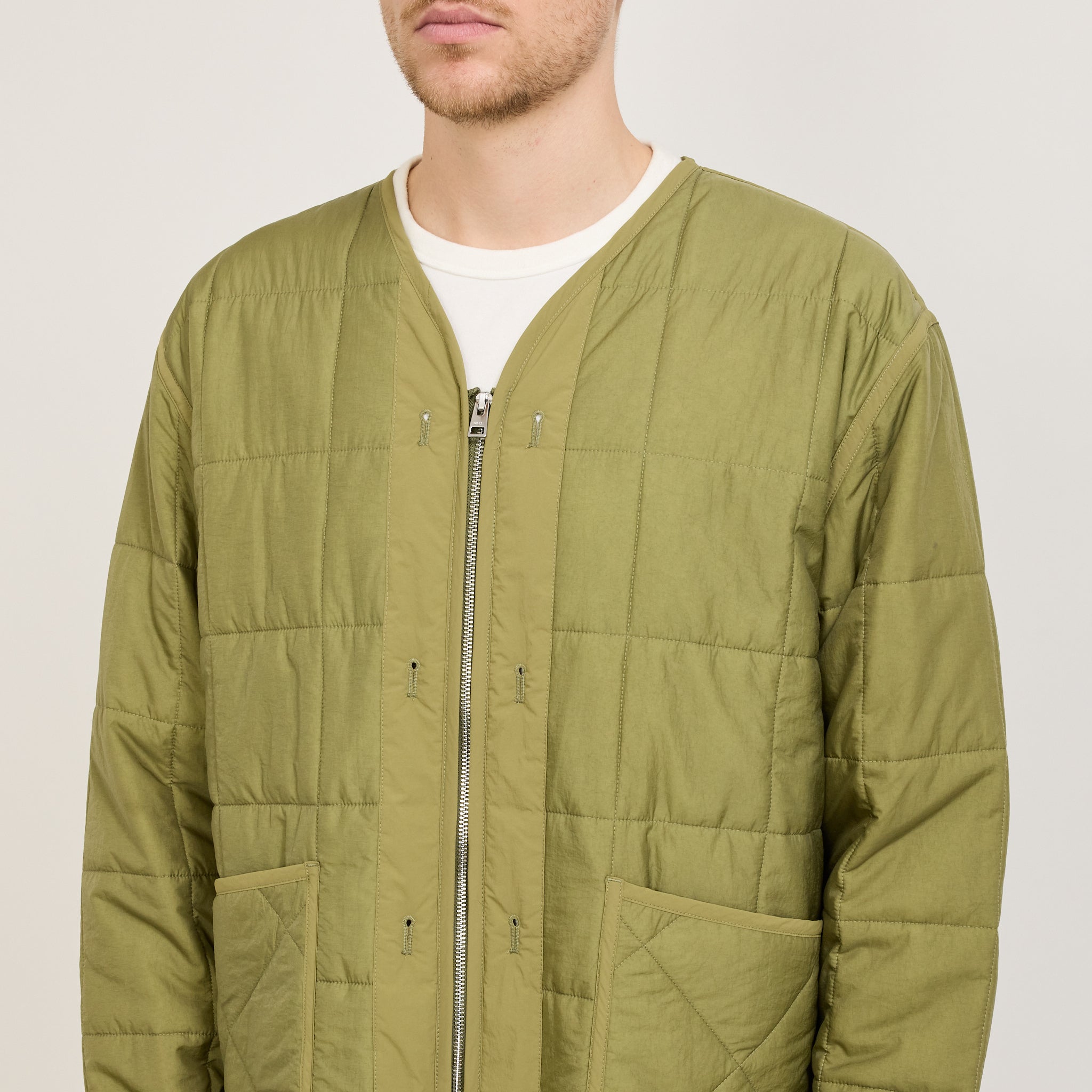 Norse Projects | Military Liner Jacket Moss Green | Maplestore