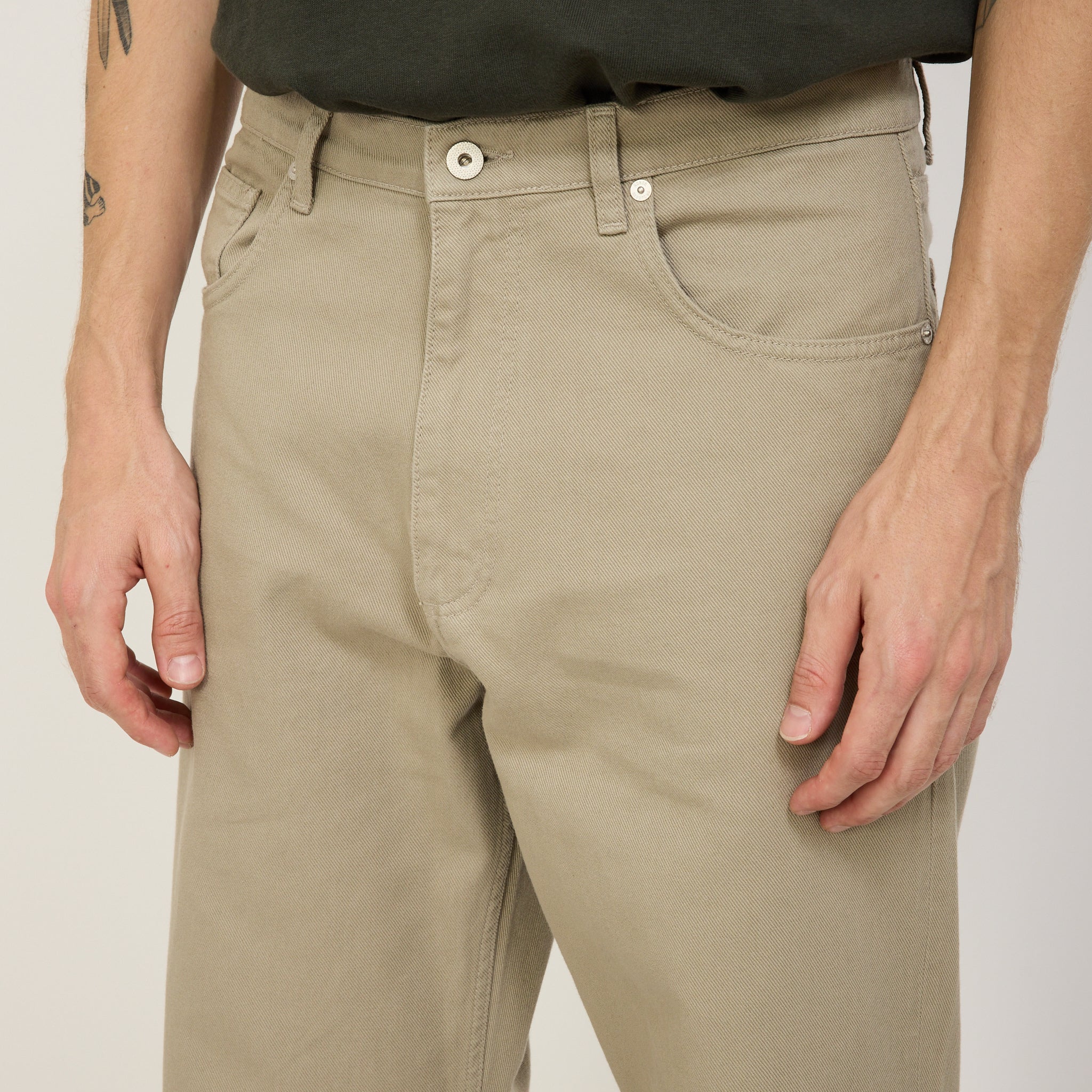 Norse Projects | Mogens Relaxed 5 Pocket Heavy Twill Pant Clay | Maplestore