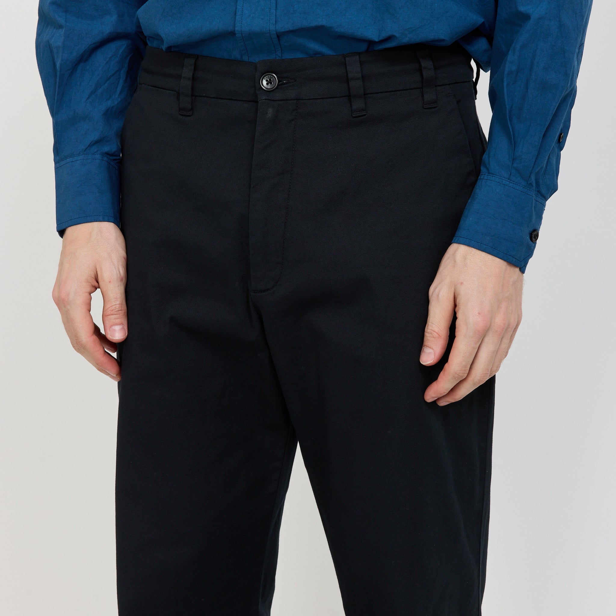 Norse Standard Wide Chino Black