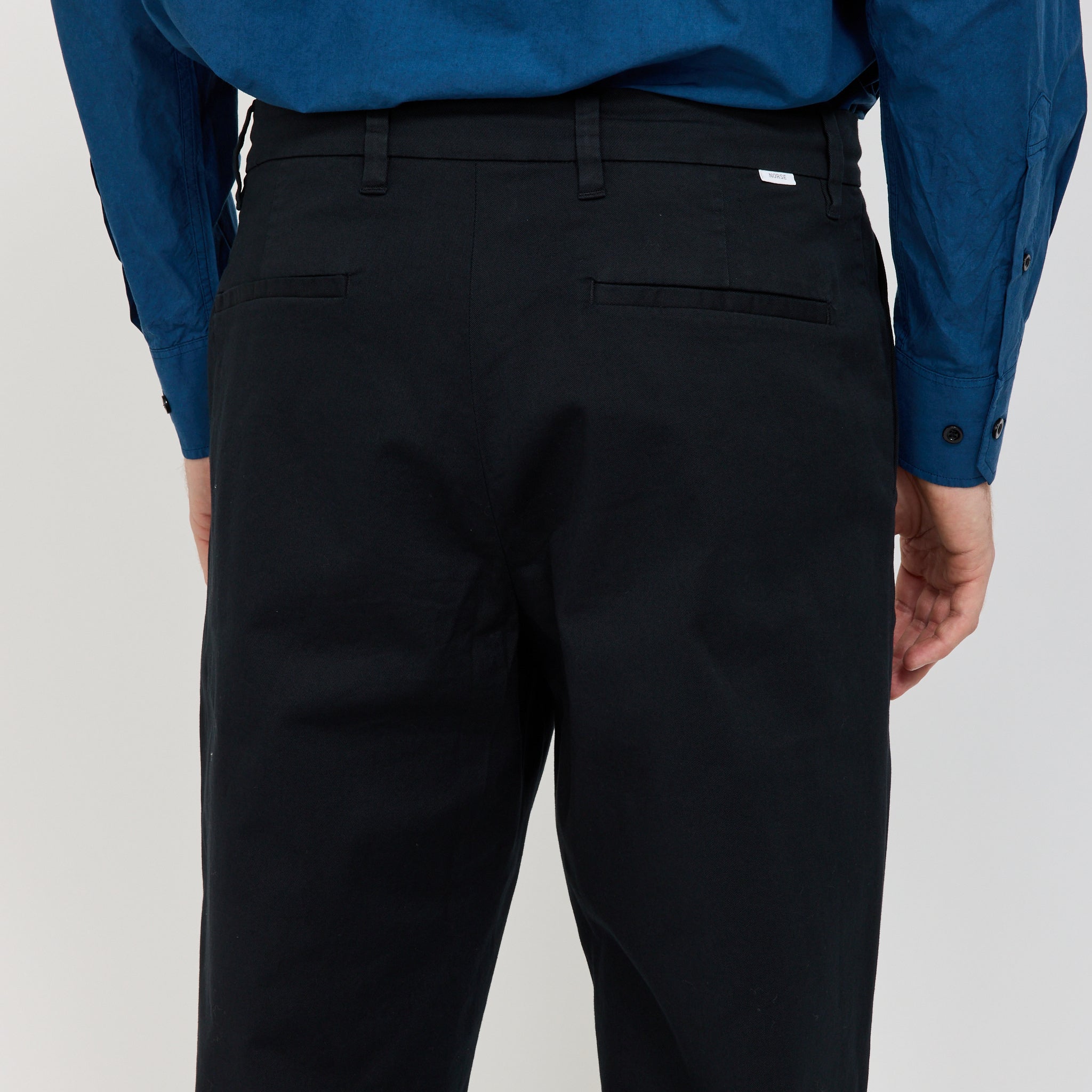 Norse Standard Wide Chino Black