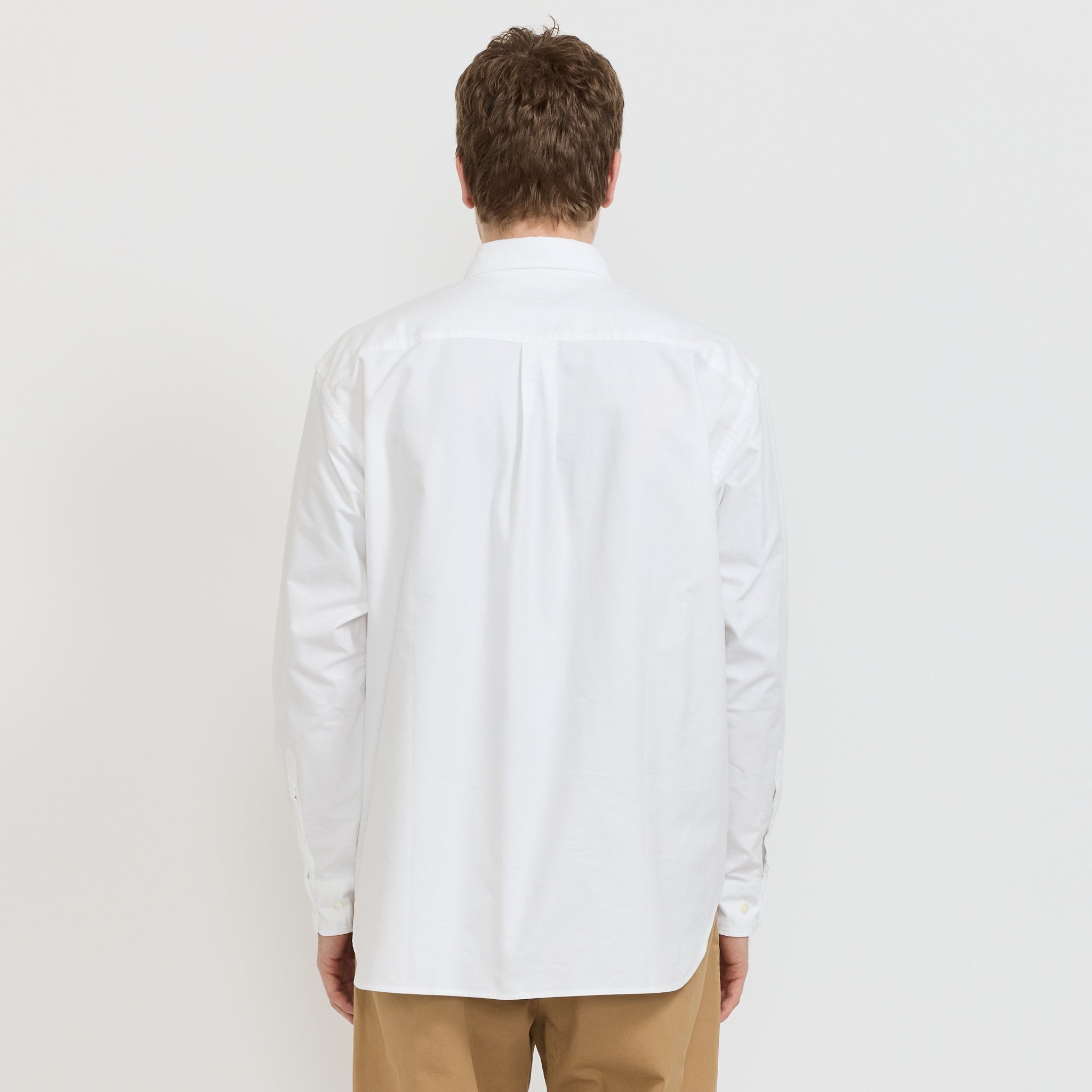 Ole Oversized GMD Oxford Shirt White
