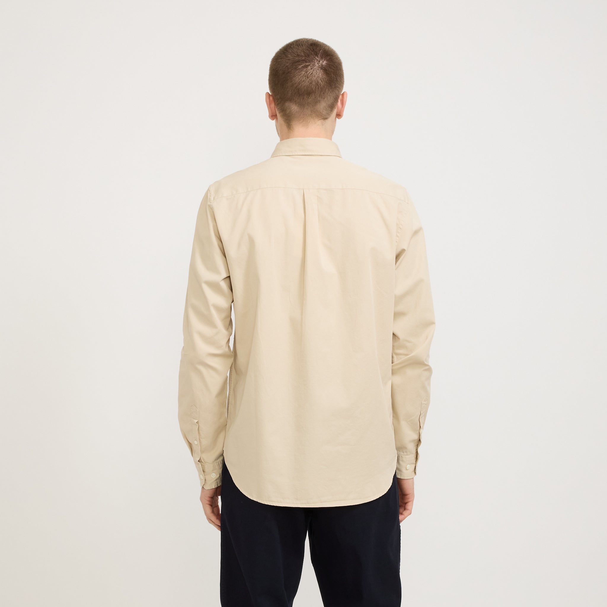 Norse Projects | Osvald BD Twill Shirt Oatmeal | Maplestore