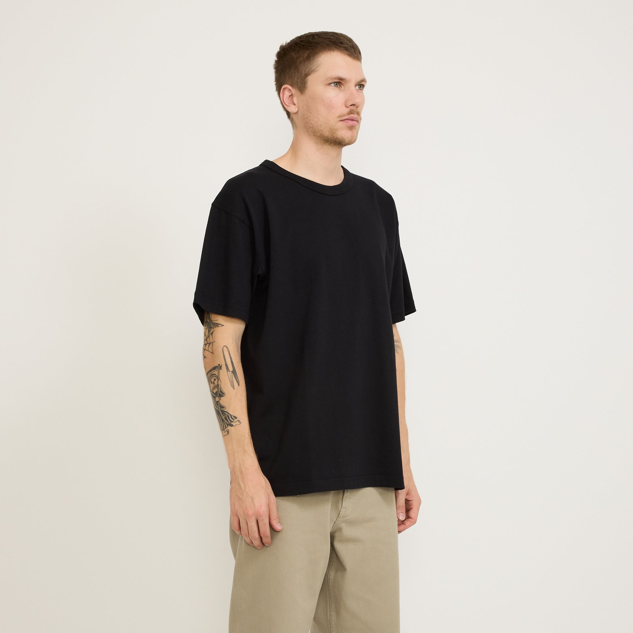 Norse Projects | Simon Heavy T-Shirt Black | Maplestore