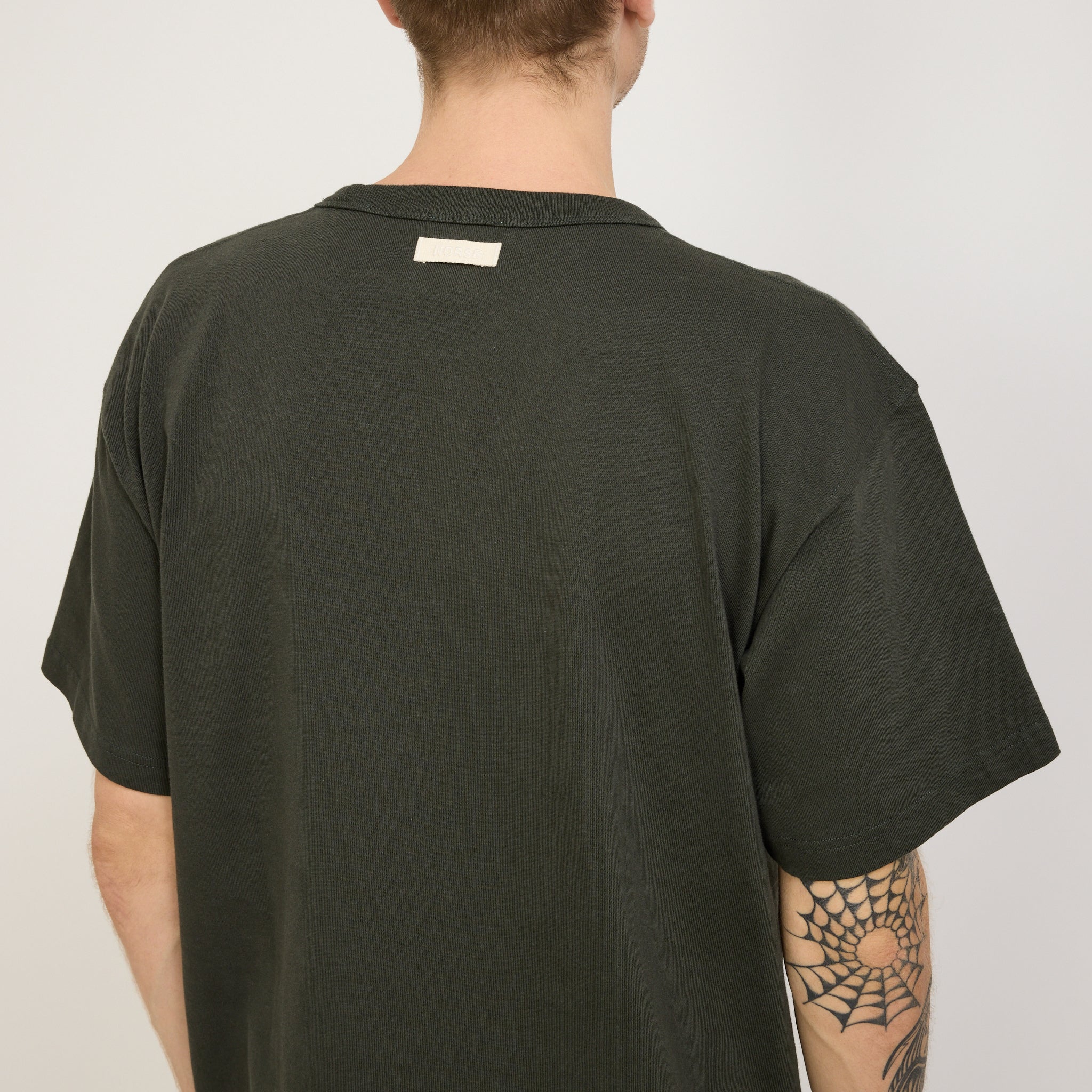Norse Projects | Simon Heavy T-Shirt Black Olive | Maplestore