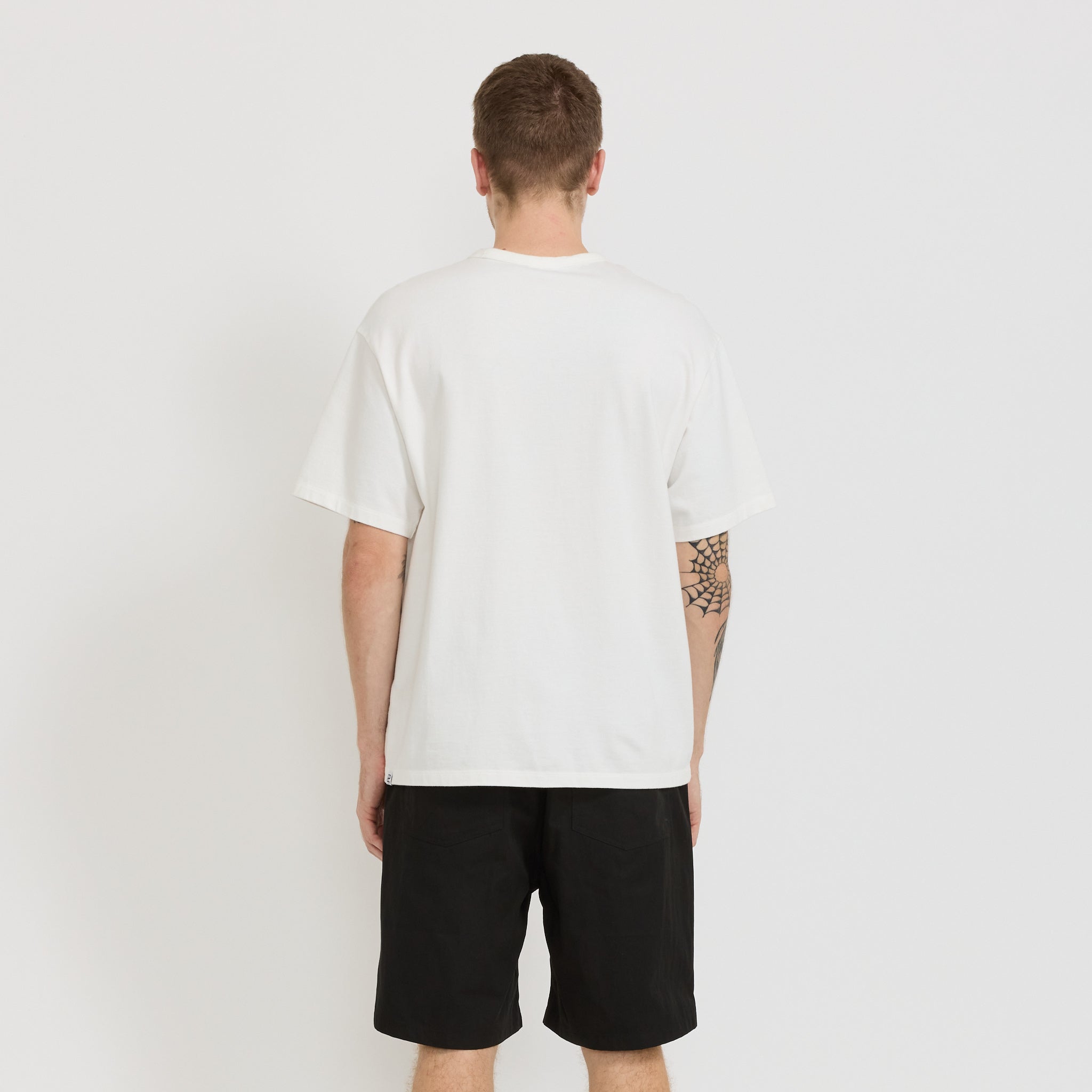 Ragnar Fine Broken Twill Shorts Black