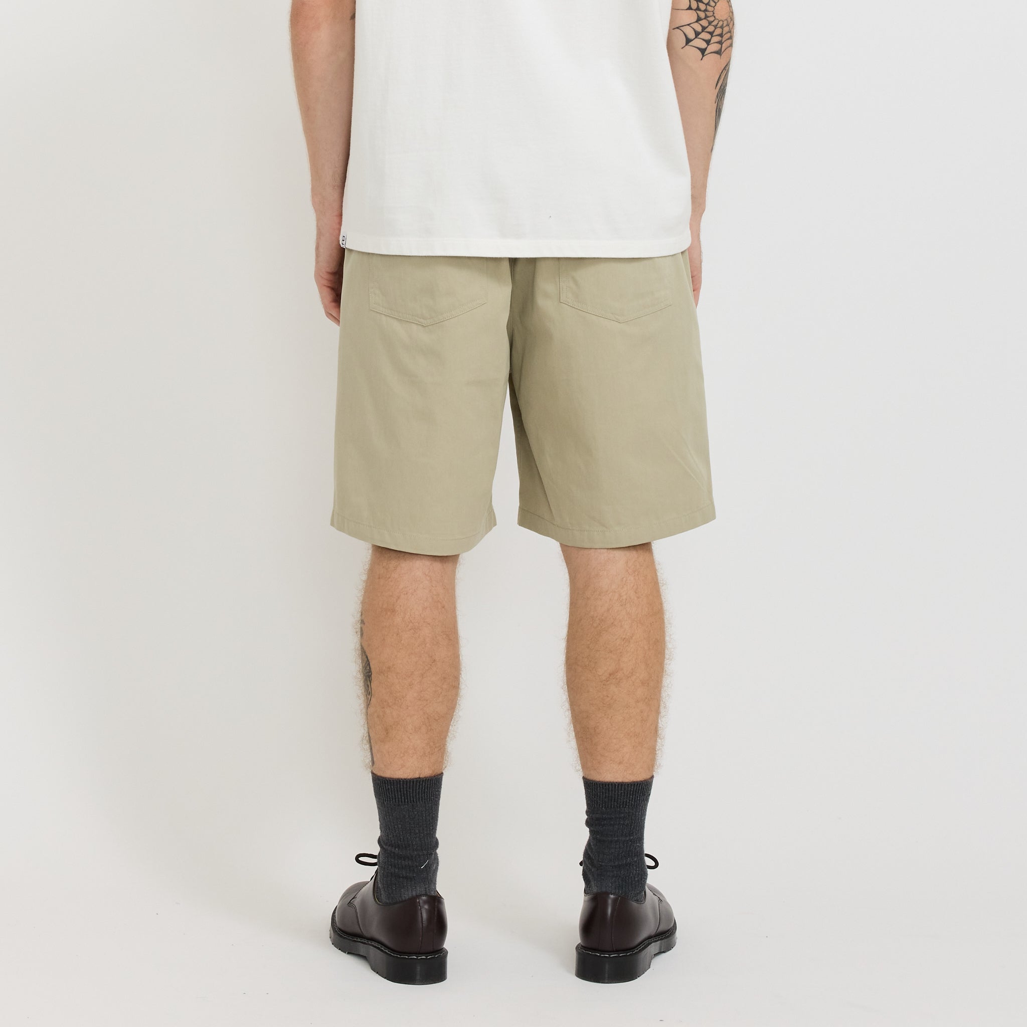 Ragnar Fine Broken Twill Shorts Elm