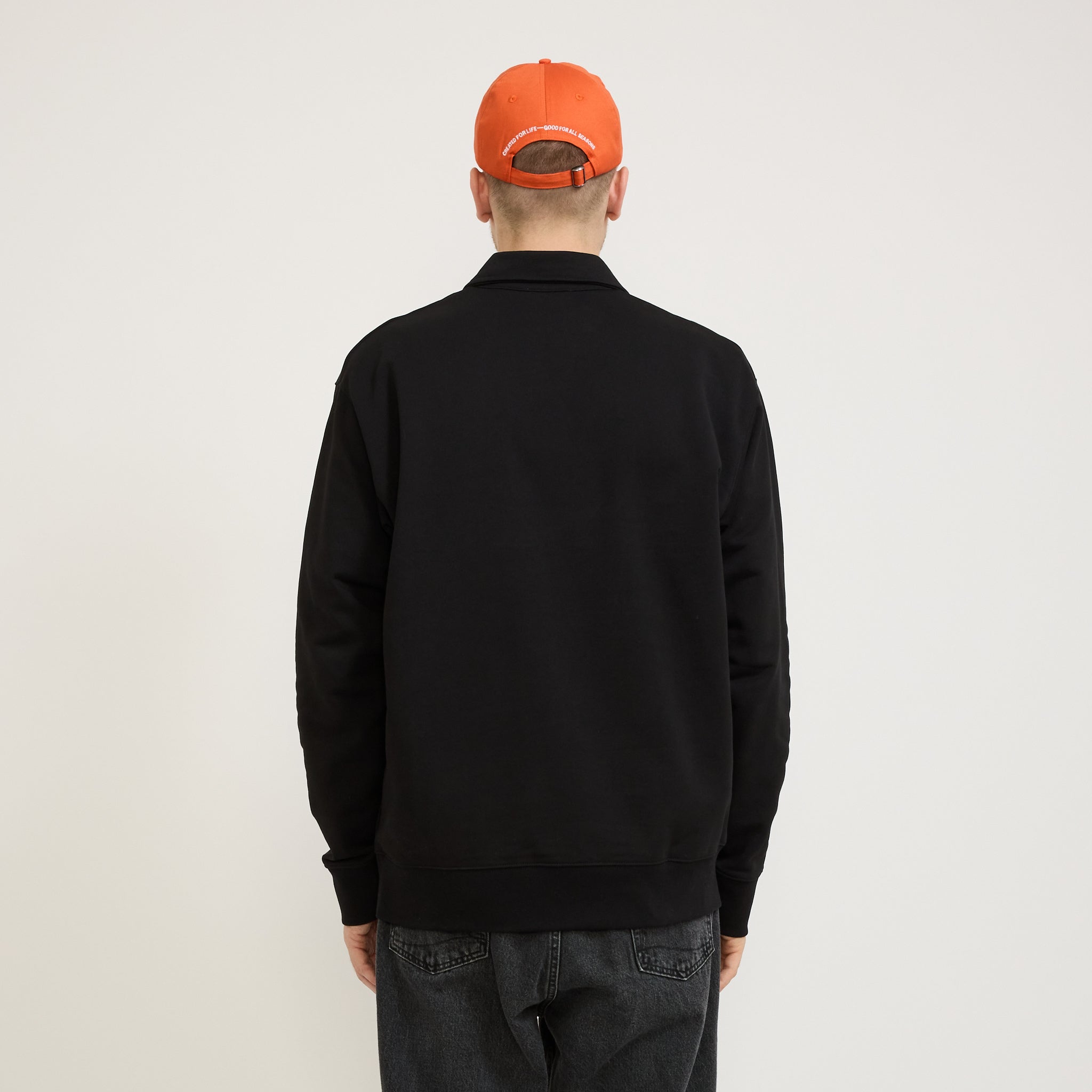 Twill 6-Panel Cap Blood Orange