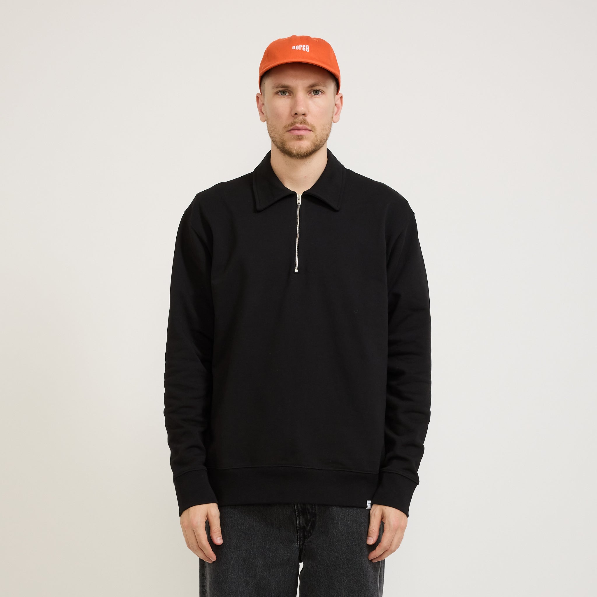 Twill 6-Panel Cap Blood Orange