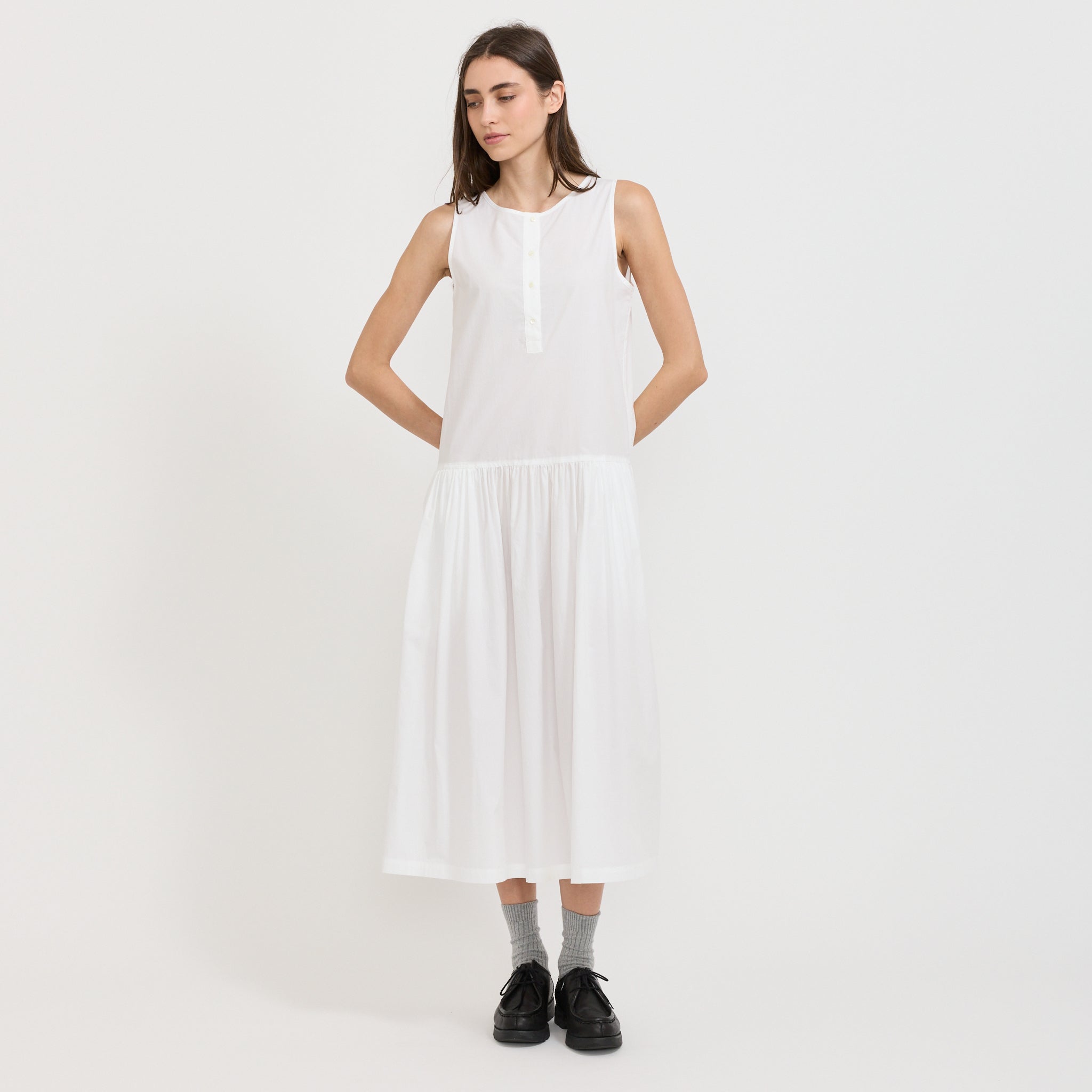 Nothing Written | Bare Midi Dress White | Maplestore