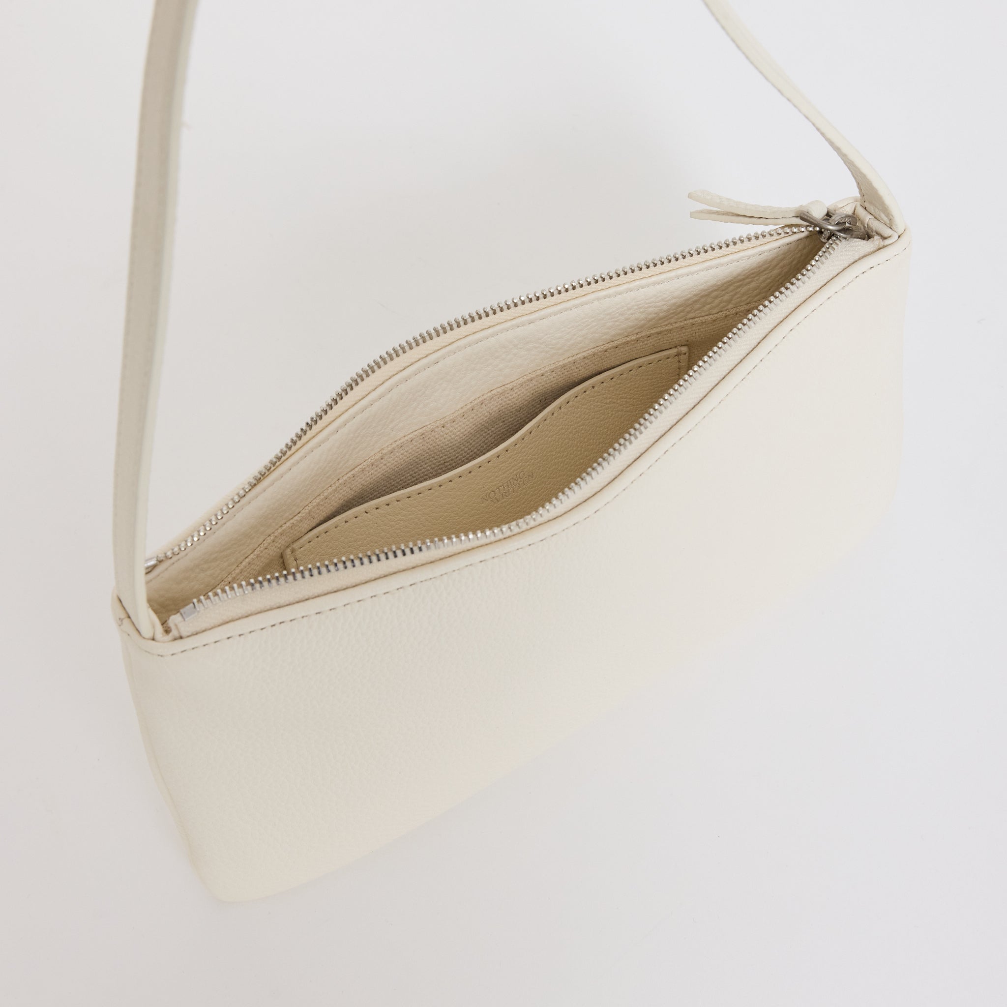Nothing Written | Panini Leather Bag Ivory | Maplestore