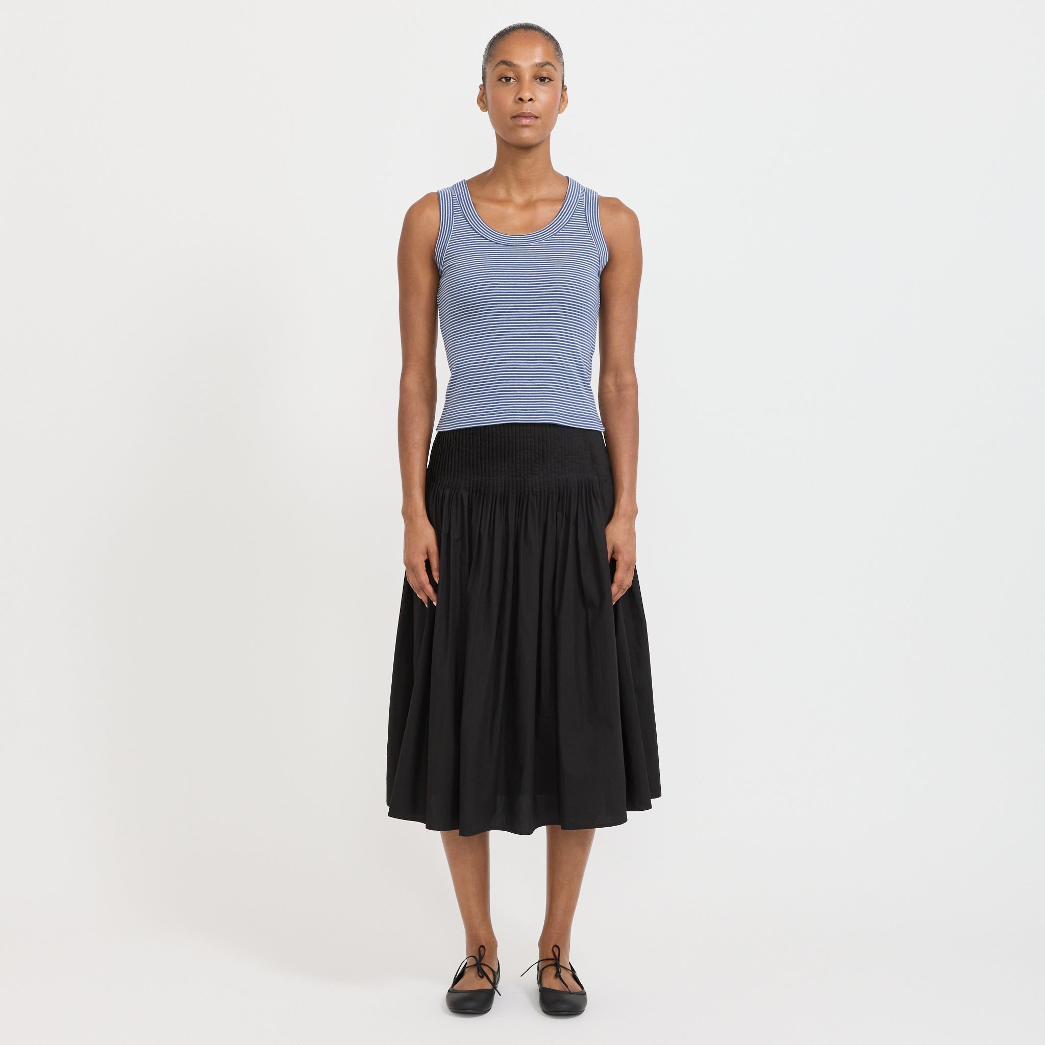 Sailor Sleeveless Top Blue