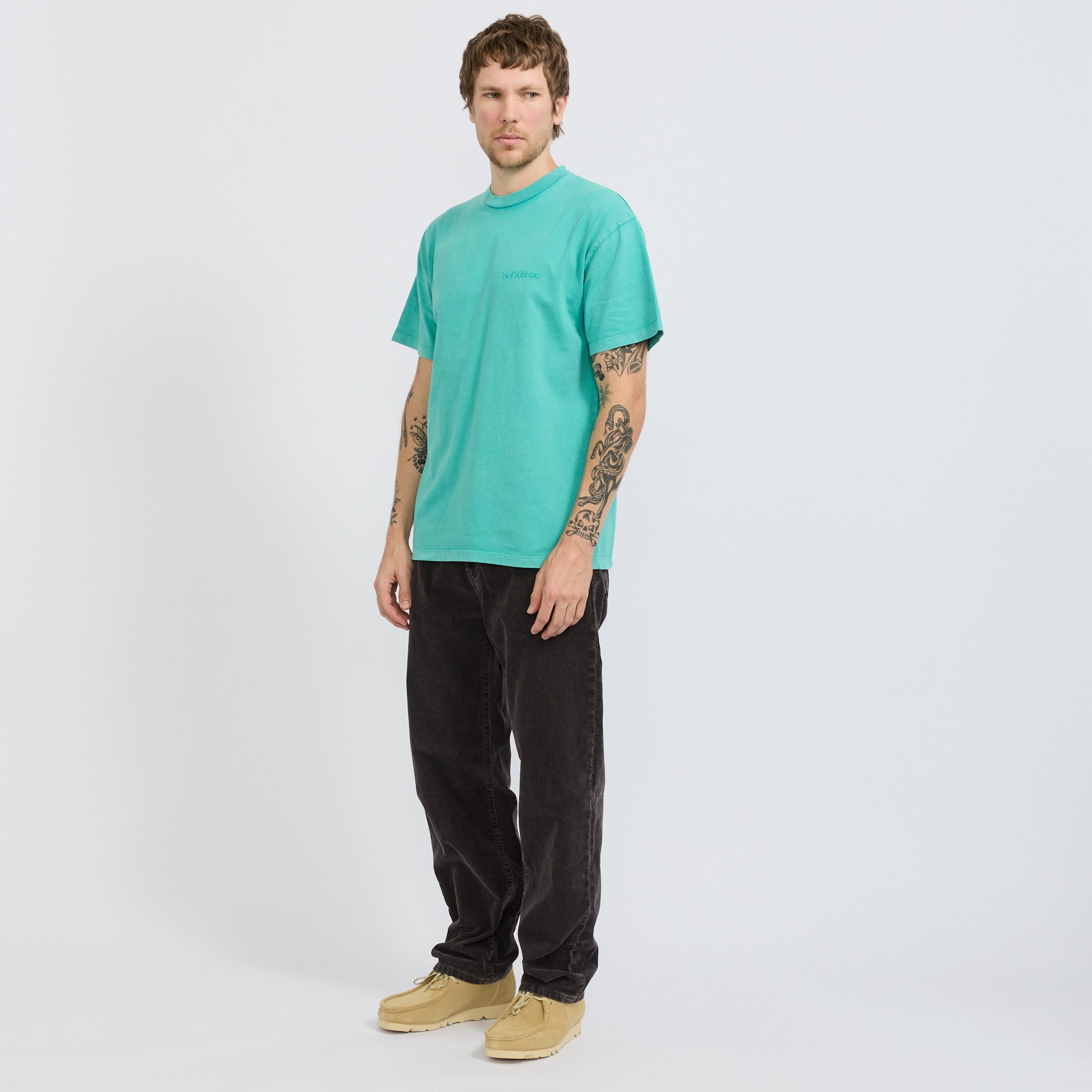 Faded Mini Problemo SS Tee Aqua