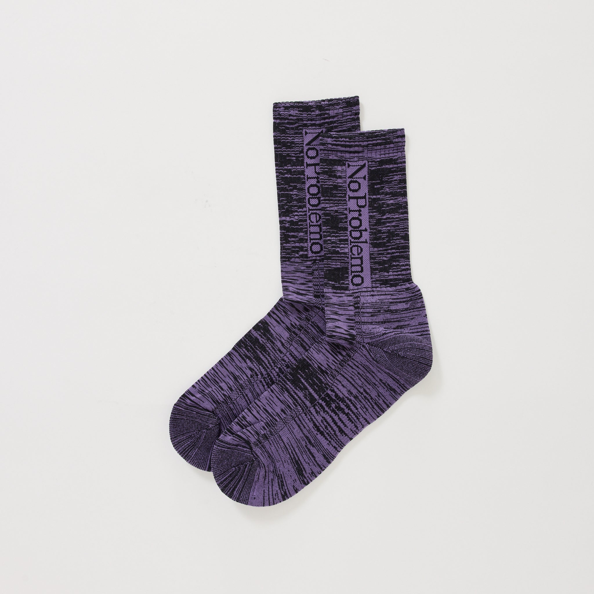 No Problemo | No Problemo Glitch Sock Purple | Maplestore