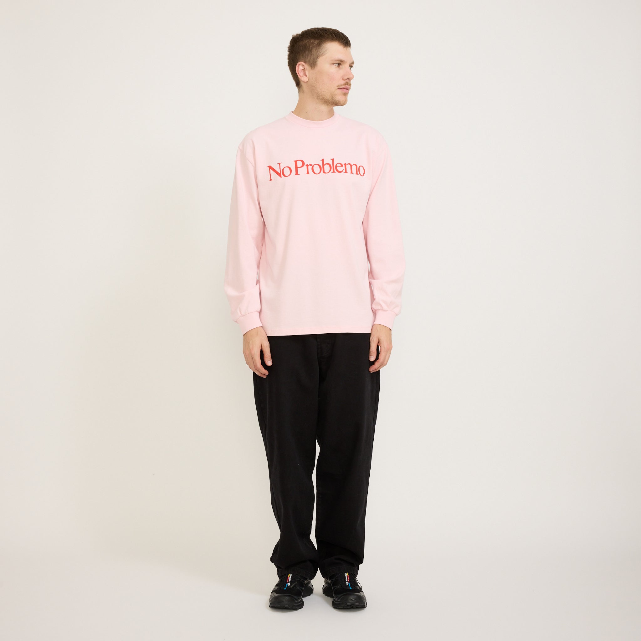 No Problemo | No Problemo LS Tee Pale Pink | Maplestore