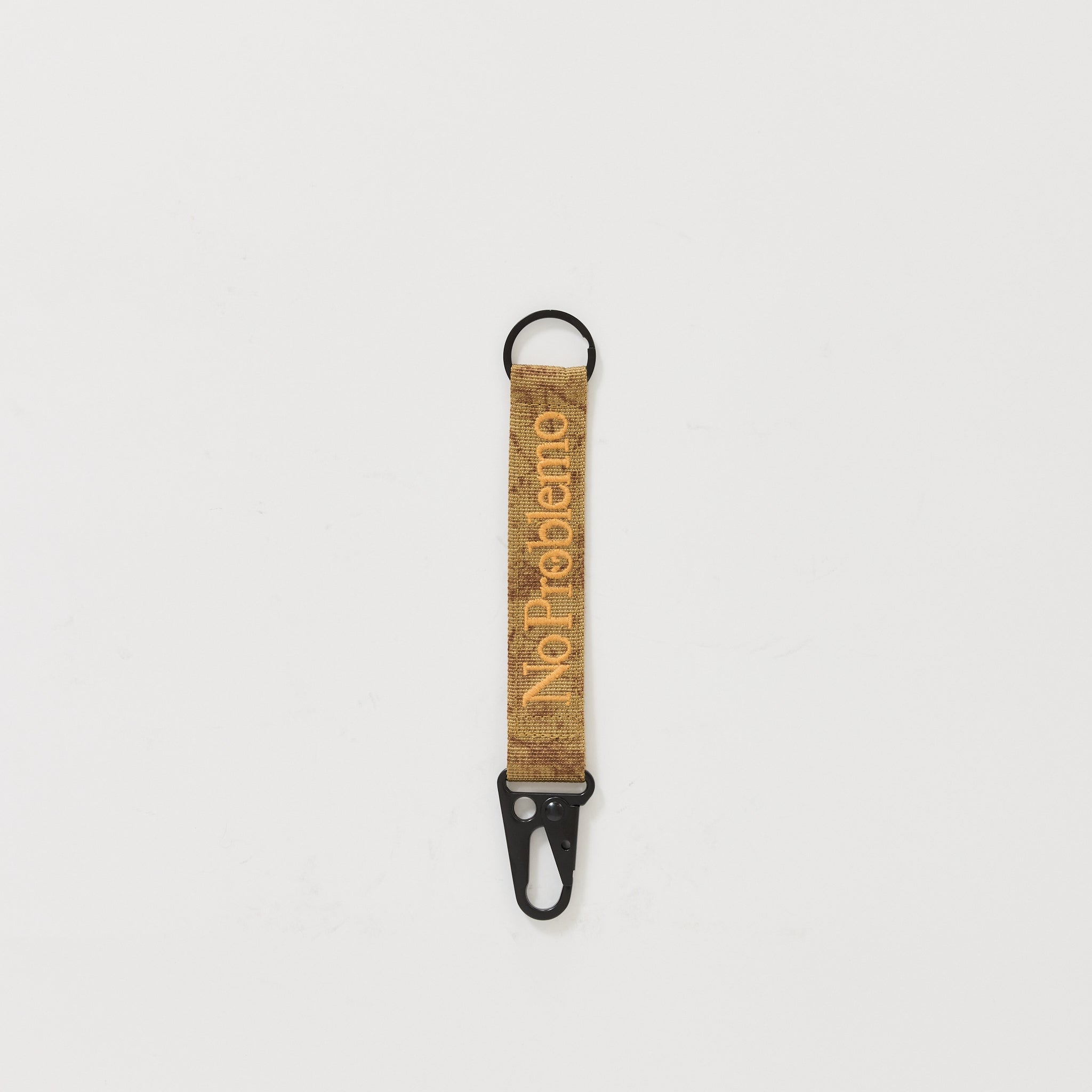 No Problemo | Mini Problemo Carabiner Keychain Camo | Maplestore