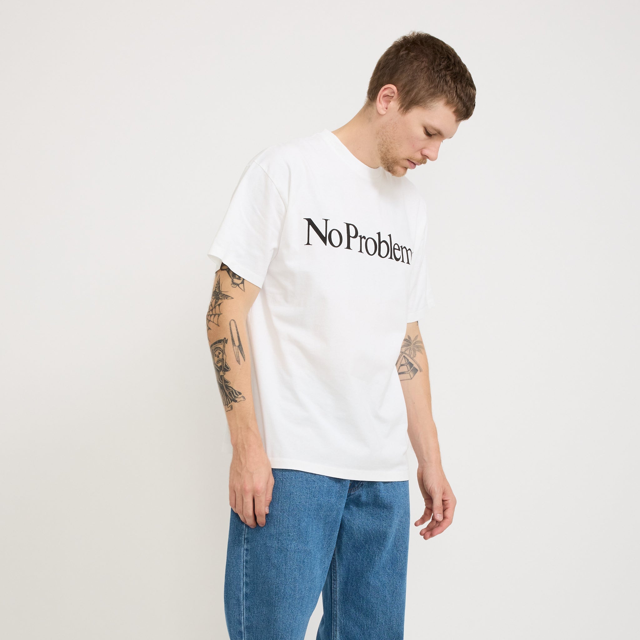 No Problemo | No Problemo SS Tee White | Maplestore