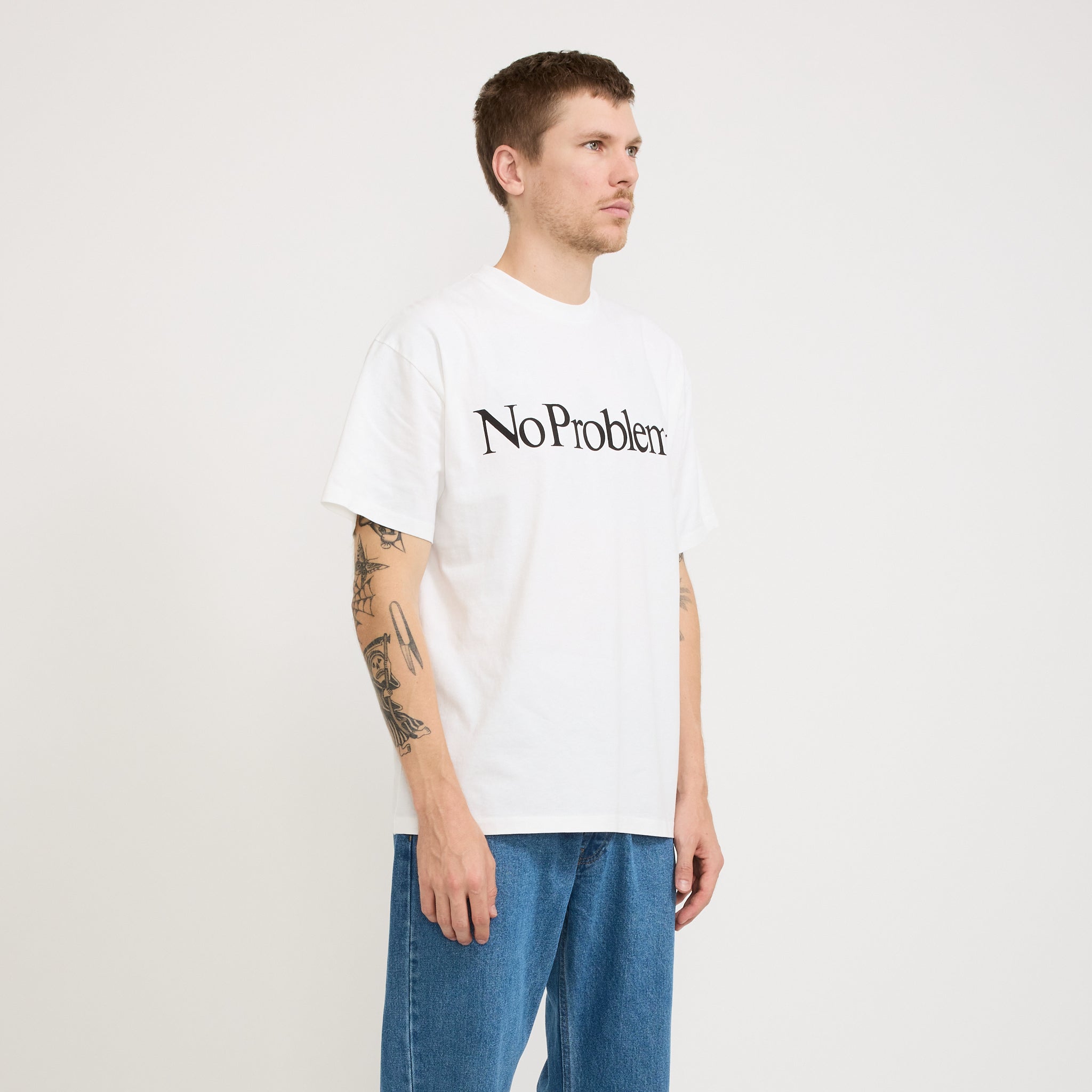 No Problemo | No Problemo SS Tee White | Maplestore