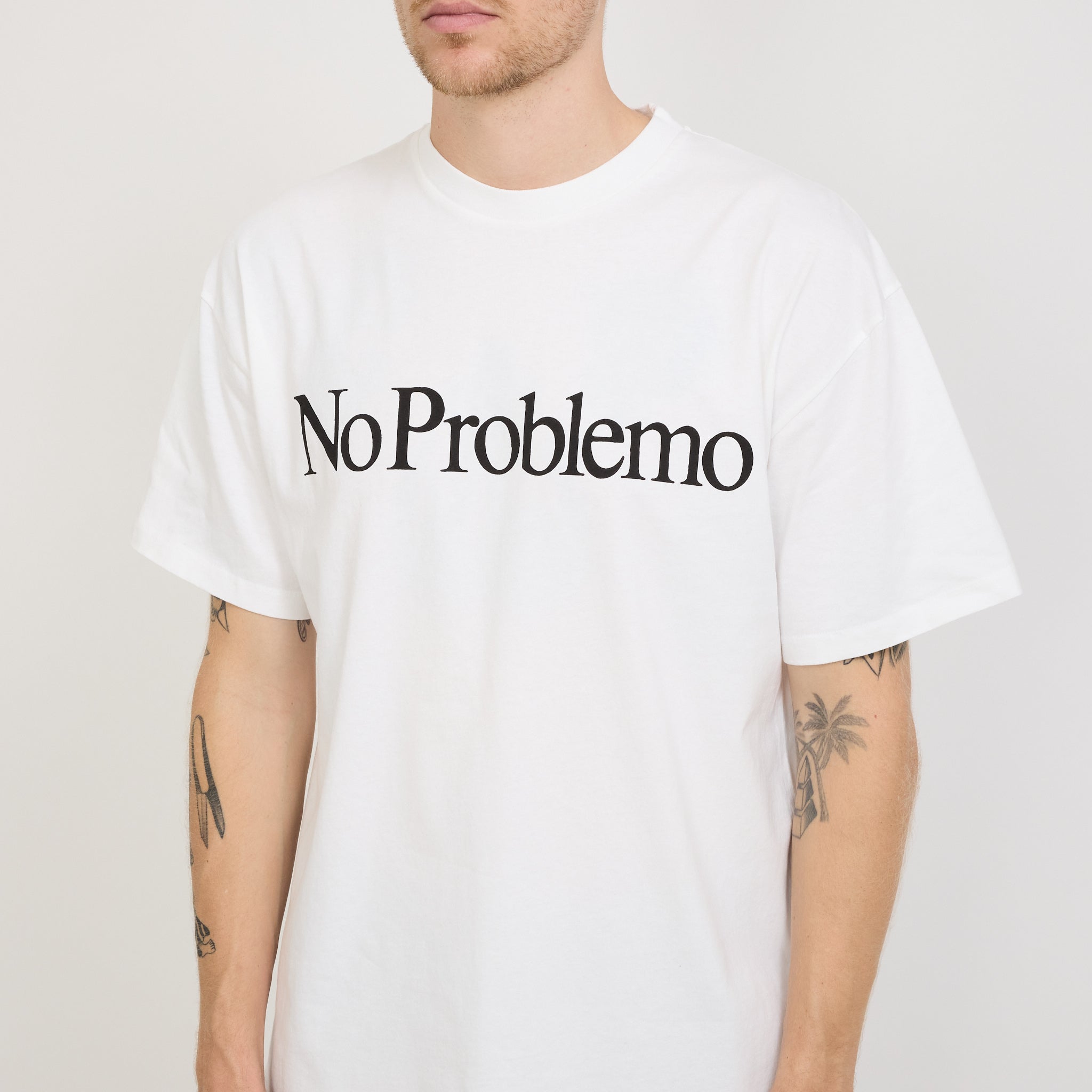 No Problemo | No Problemo SS Tee White | Maplestore