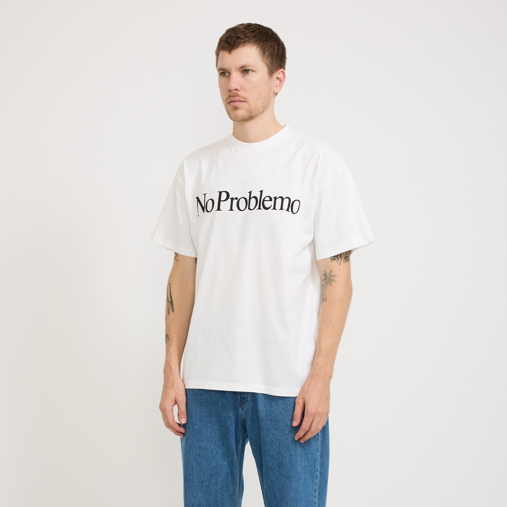 No Problemo | No Problemo SS Tee White | Maplestore