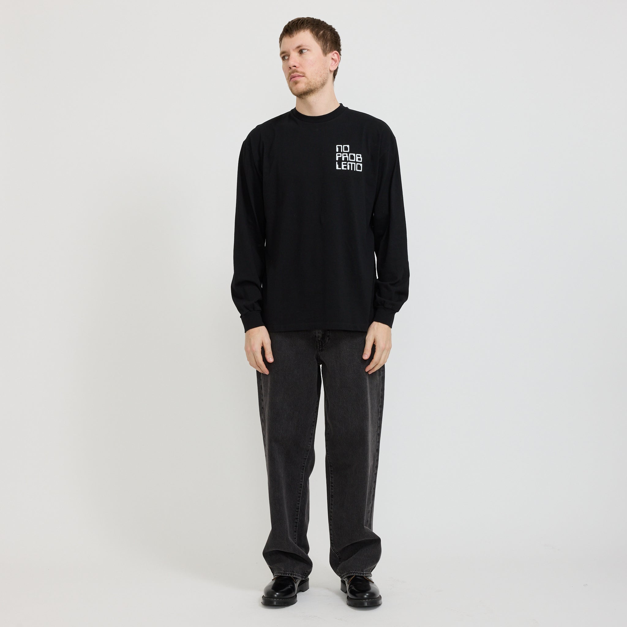 No Problemo | Universal Friendship LS Tee Black | Maplestore