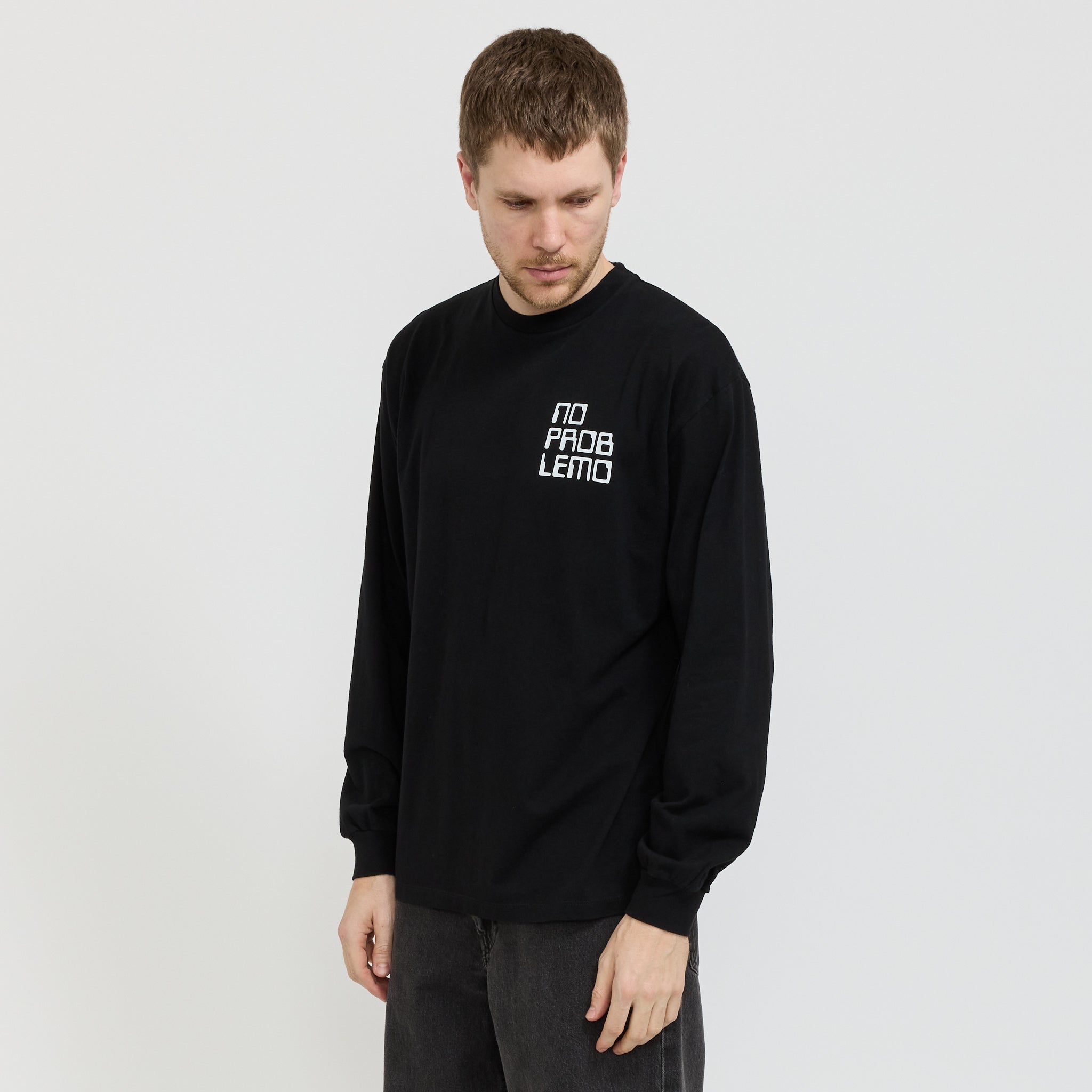 No Problemo | Universal Friendship LS Tee Black | Maplestore