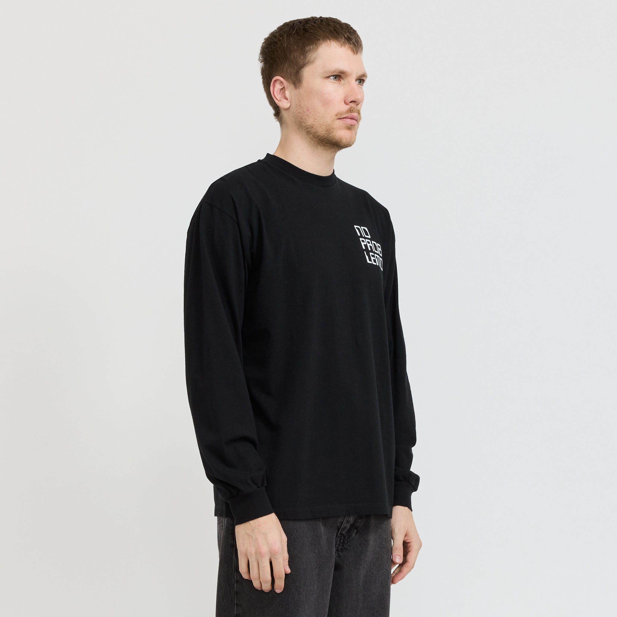 No Problemo | Universal Friendship LS Tee Black | Maplestore