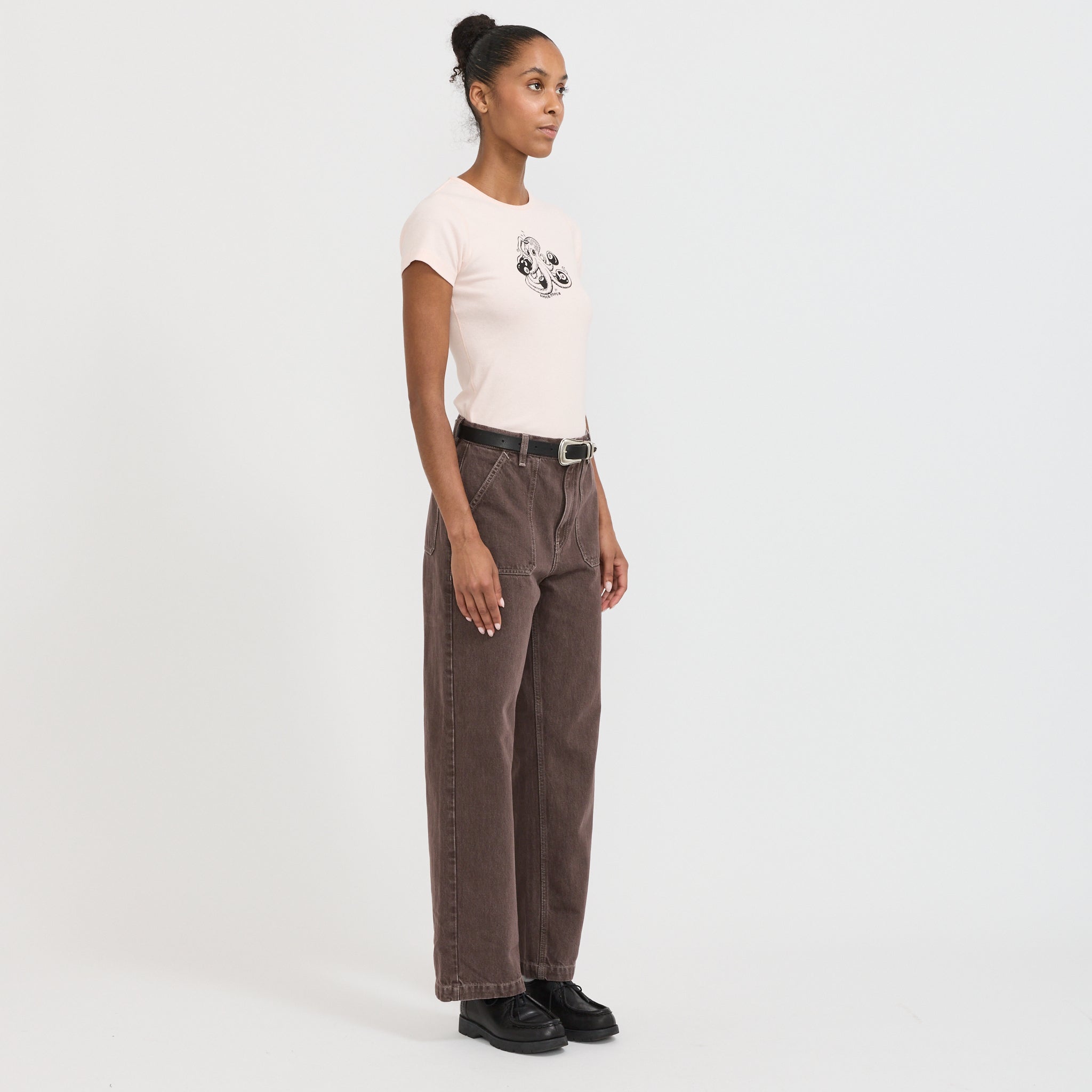 Nudie Jeans Co. | Asta Workwear Pants Brown | Maplestore