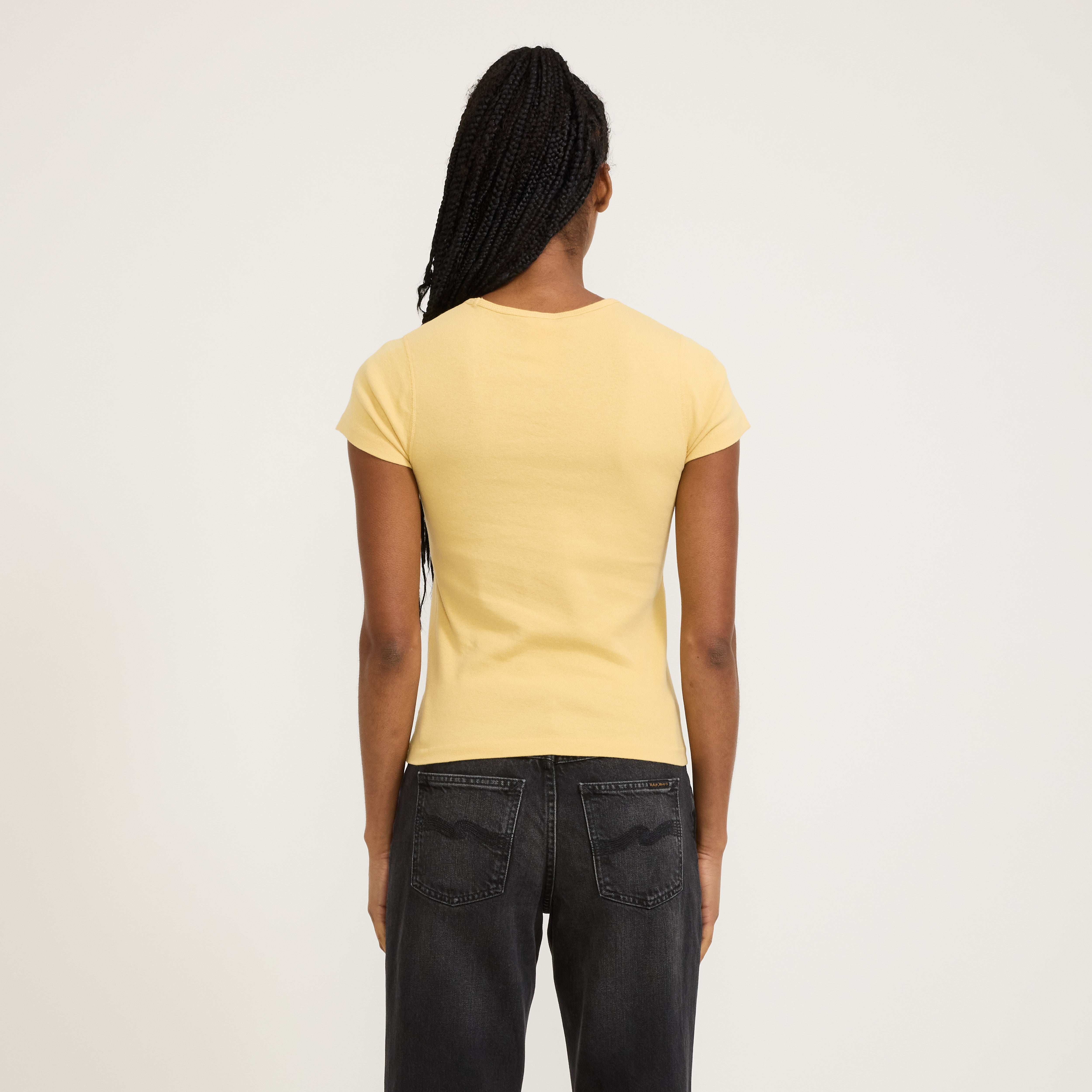 Eve T-Shirt Not Impressed Mustard