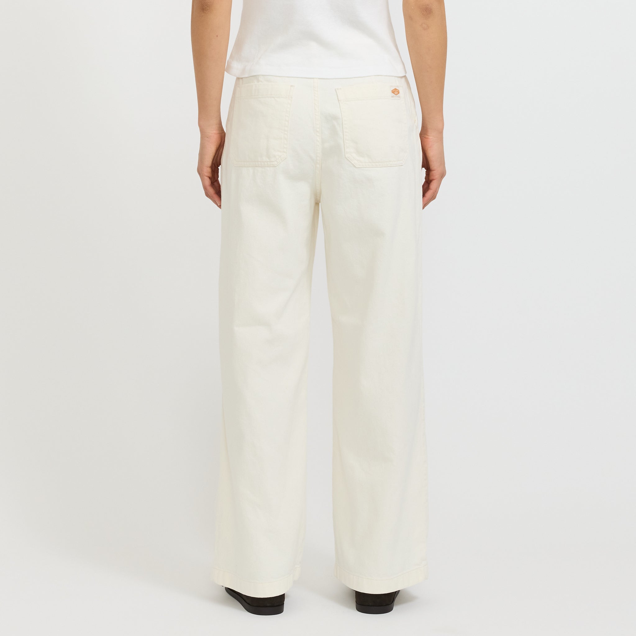 Nudie Jeans Co. | Gullan Workwear Pants Ivory | Maplestore
