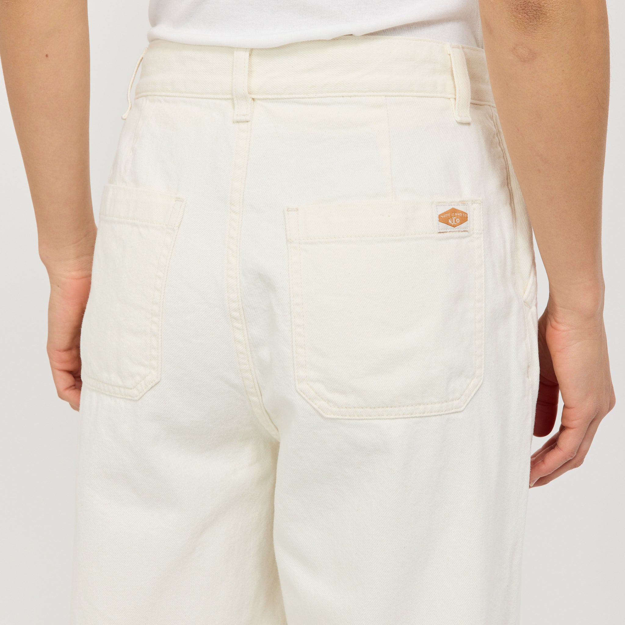 Nudie Jeans Co. | Gullan Workwear Pants Ivory | Maplestore