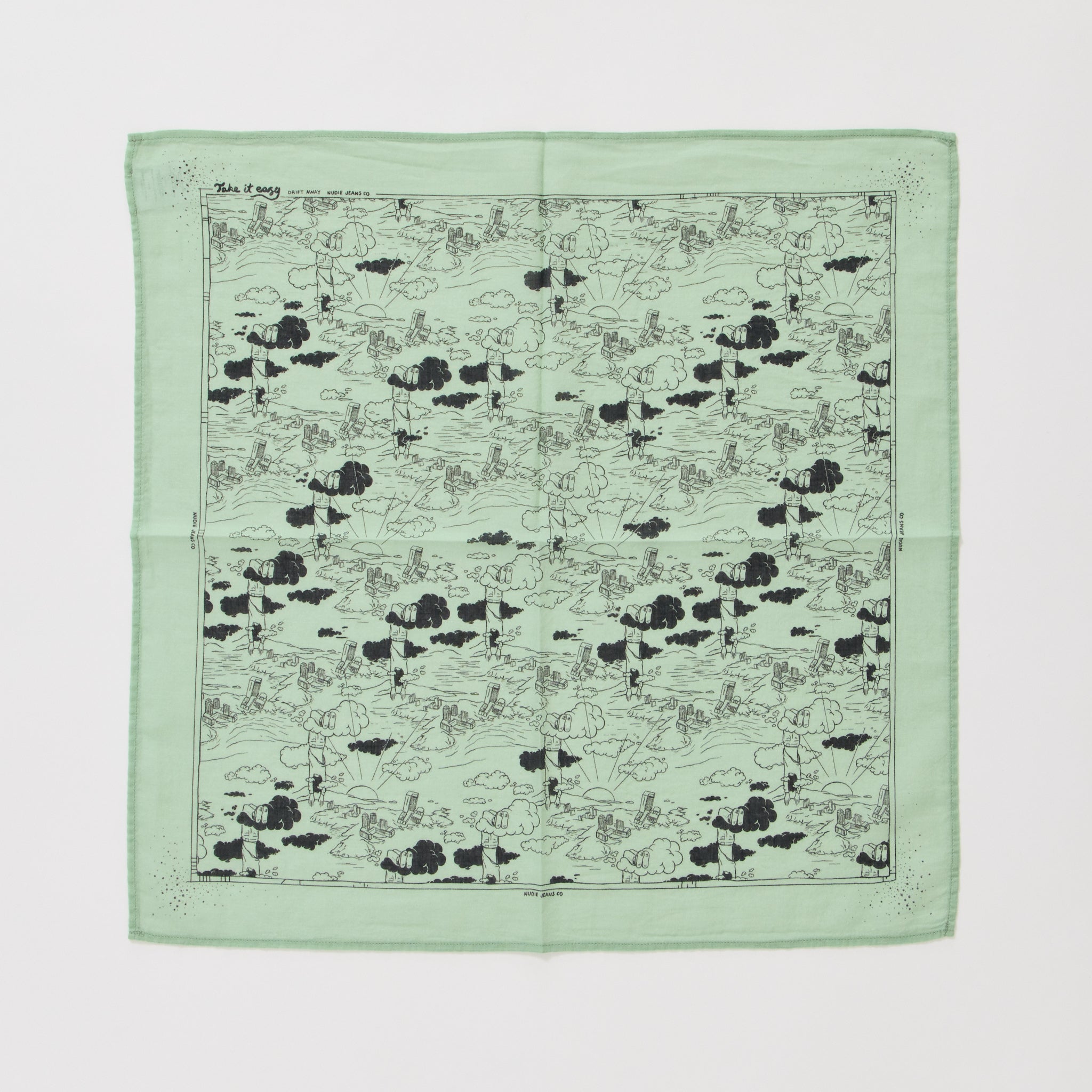 Ingrid Bandana Drift Away Turquoise