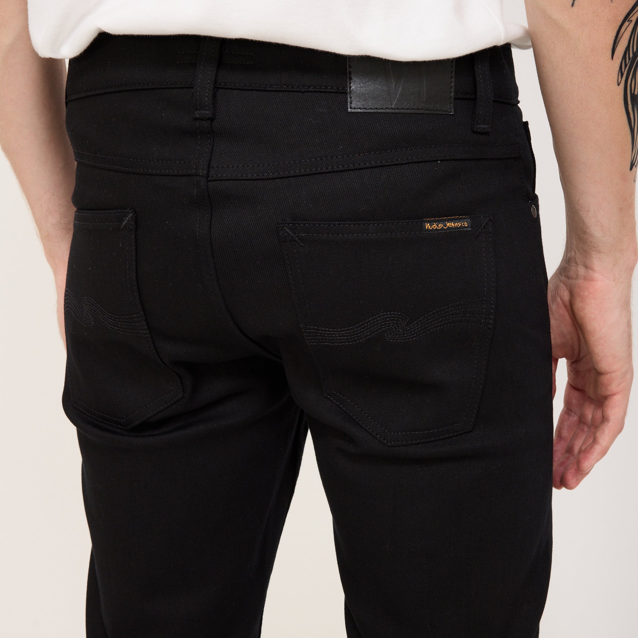 Nudie Jeans Co. | Lean Dean Dry Ever Black | Maplestore