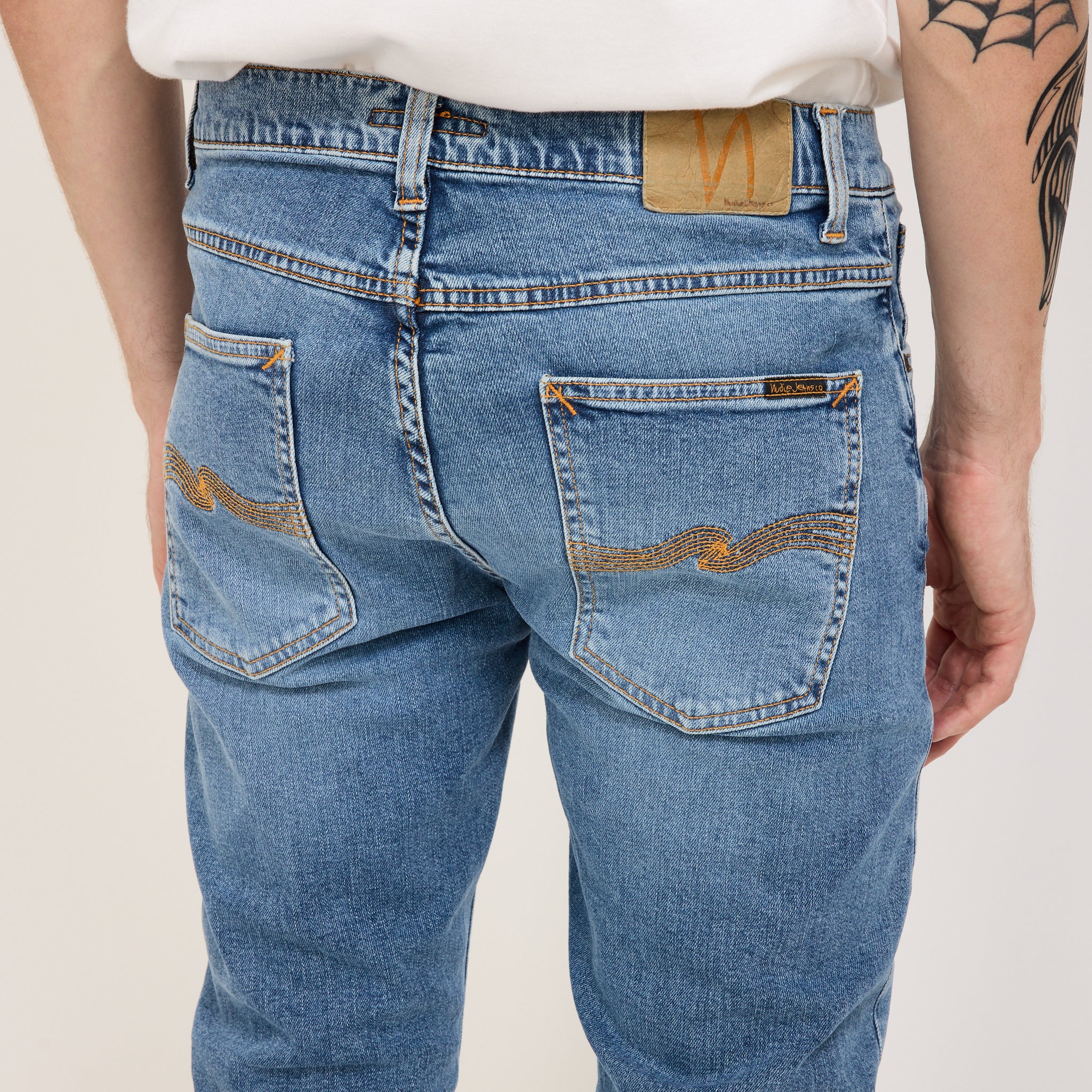 Nudie Jeans Co. | Lean Dean Lost Orange | Maplestore