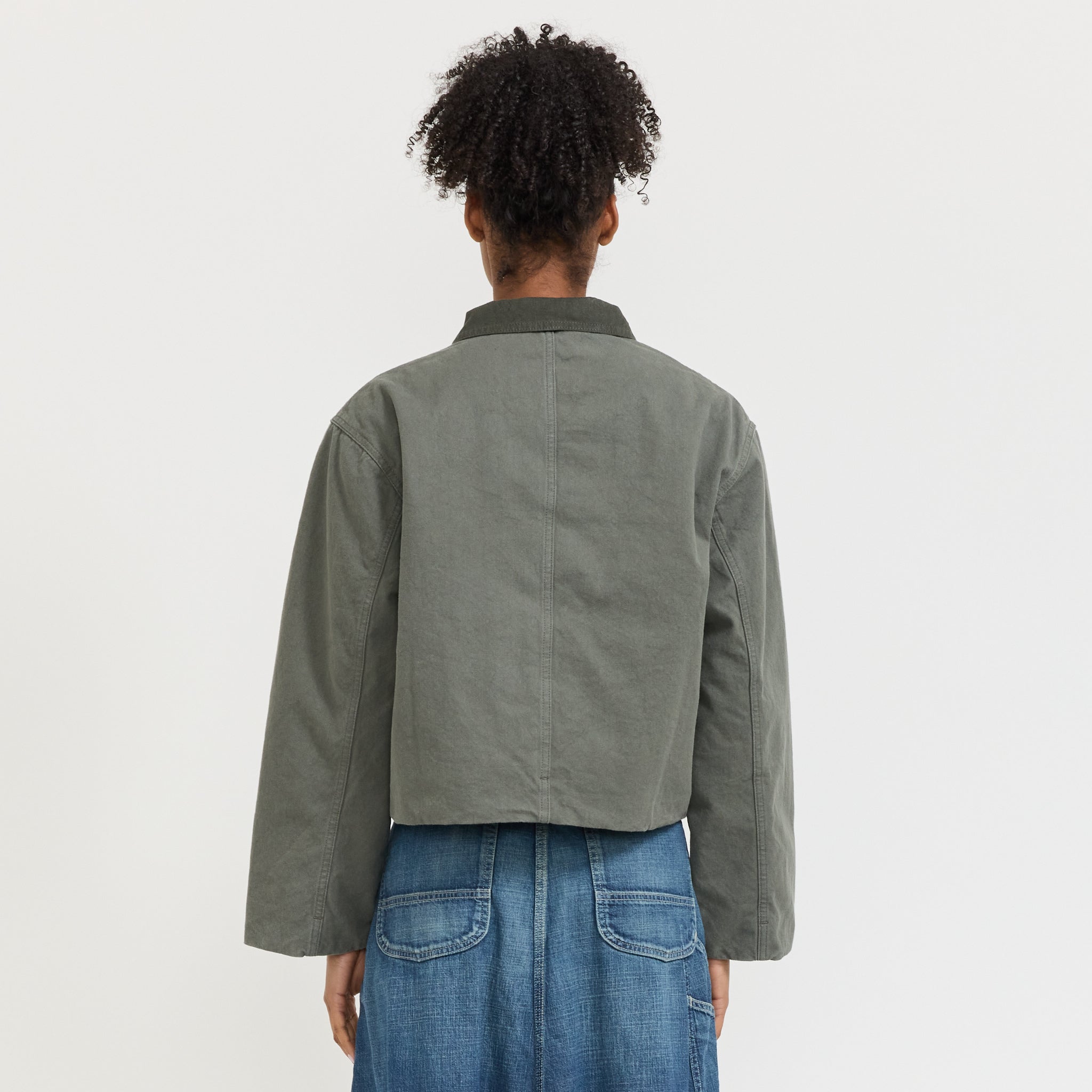 Molly Duck Canvas Jacket Green