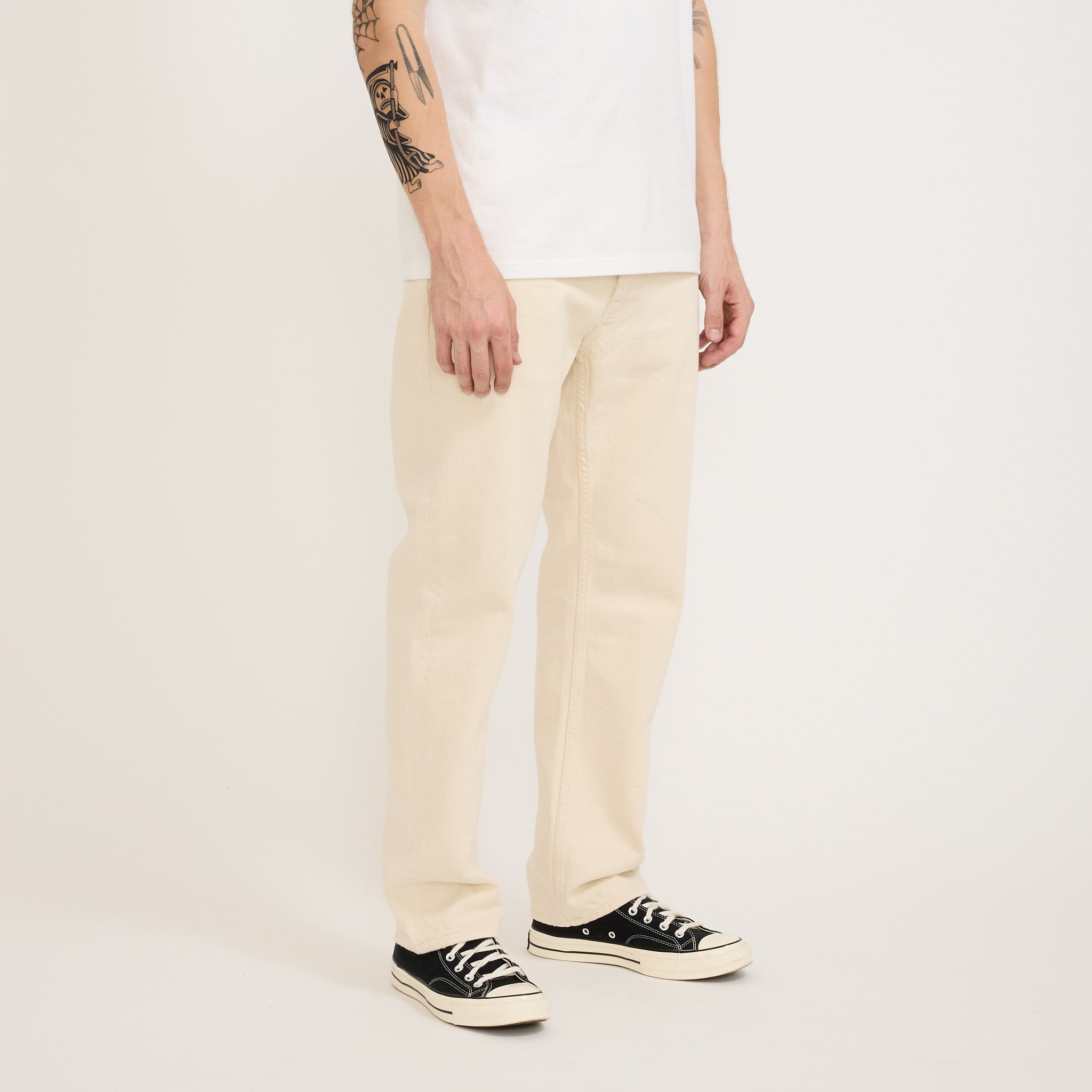 Nudie Jeans Co. | Rad Rufus Raw Ecru | Maplestore