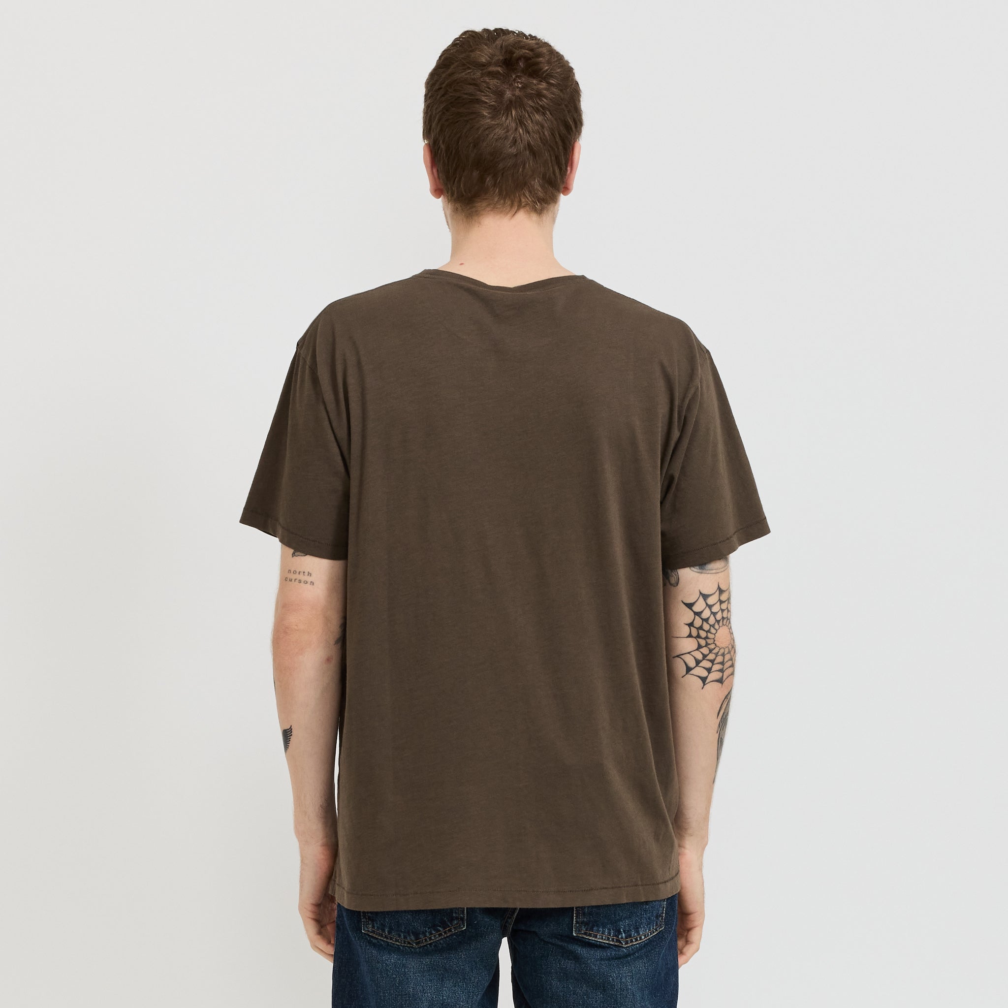 Roffe T-Shirt Black/Brown