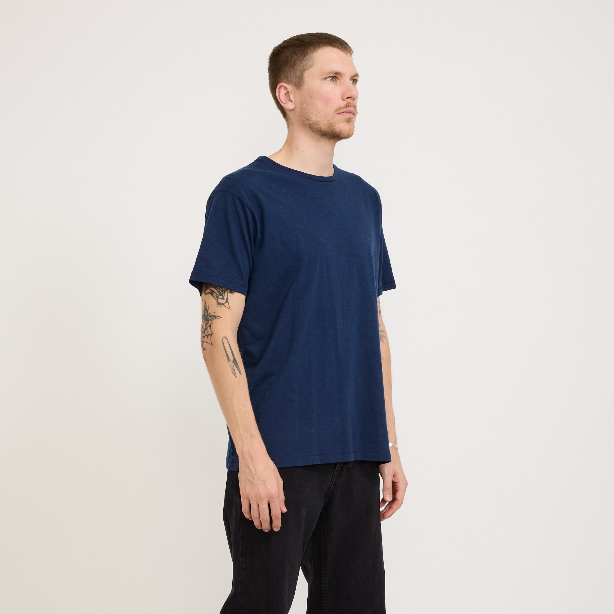 Nudie Jeans Co. | Roffe T-Shirt French Blue | Maplestore