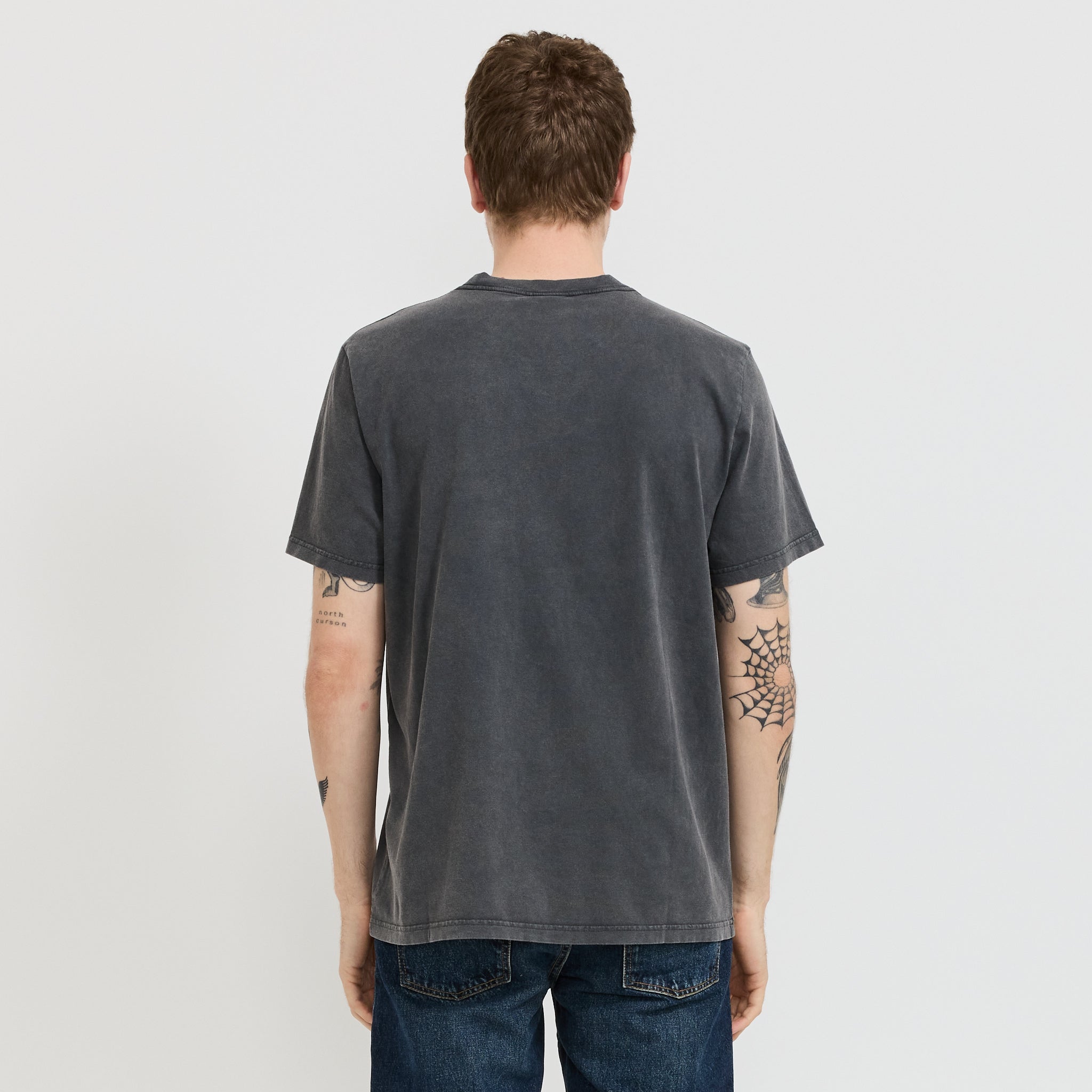 Nudie Jeans Co. | Roy Hidden Track T-Shirt Antracite | Maplestore